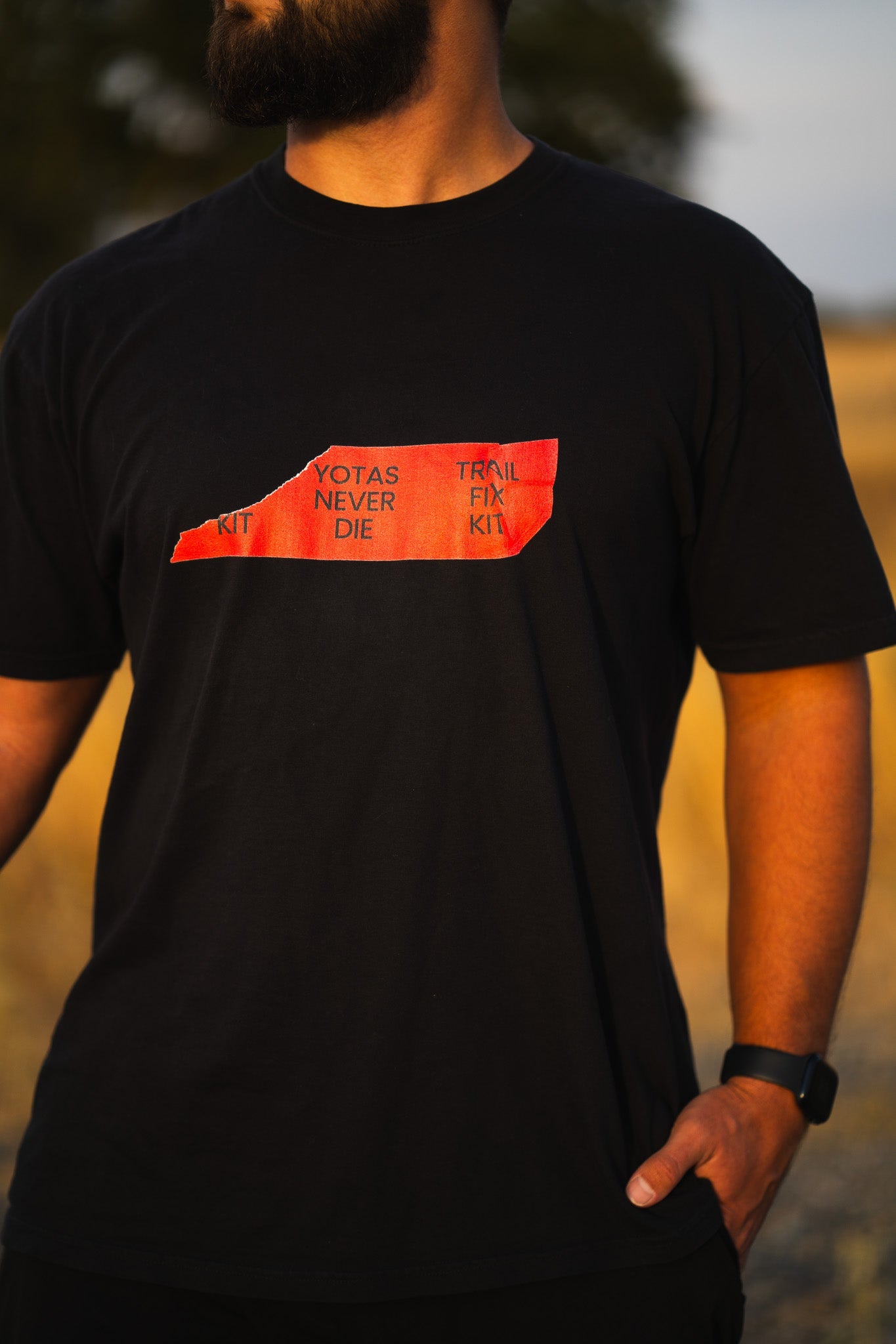 Duct Tape Trail Fix Yotas Never Die T-Shirt