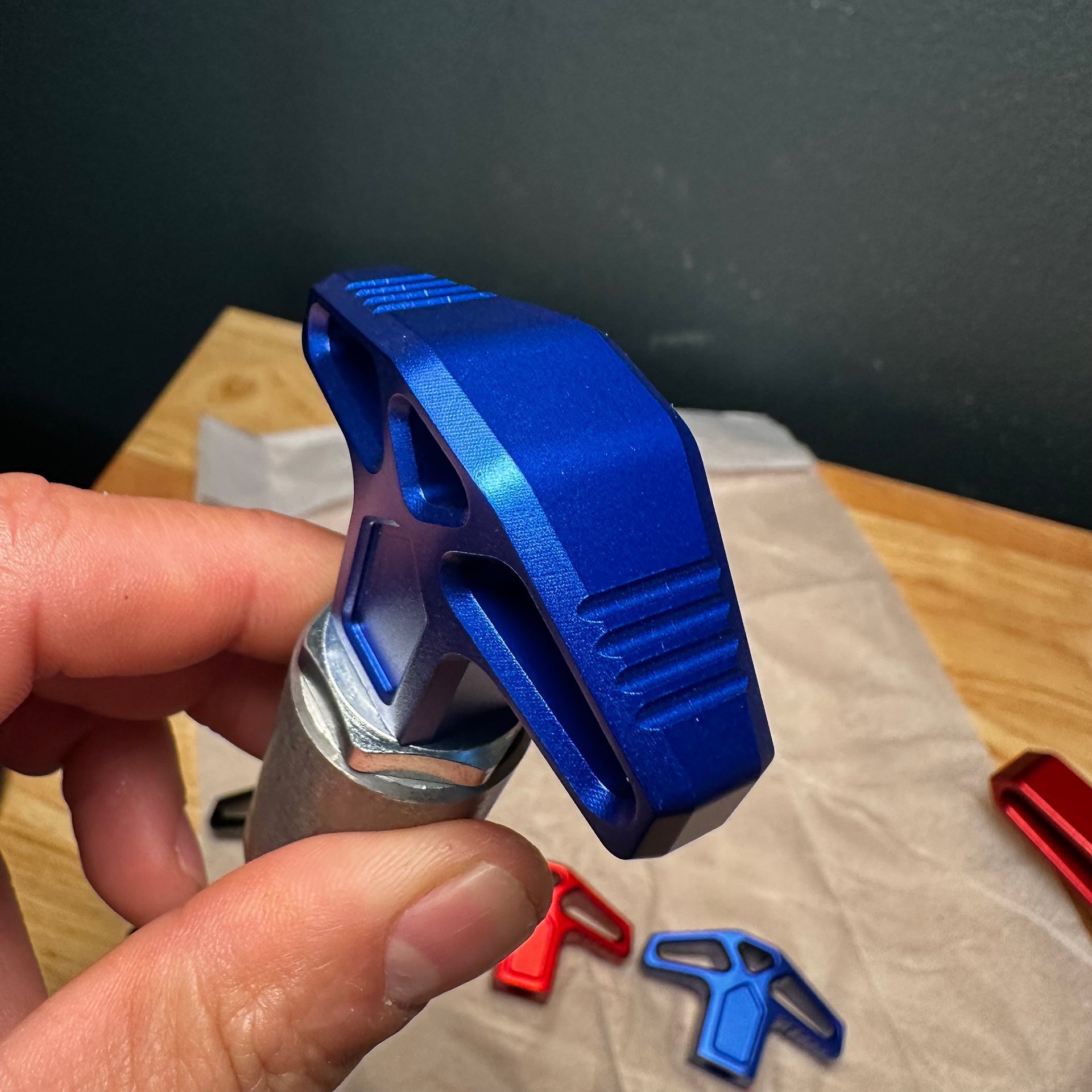 Billet Anodize Aluminum T - Handle - TEQ Offroad