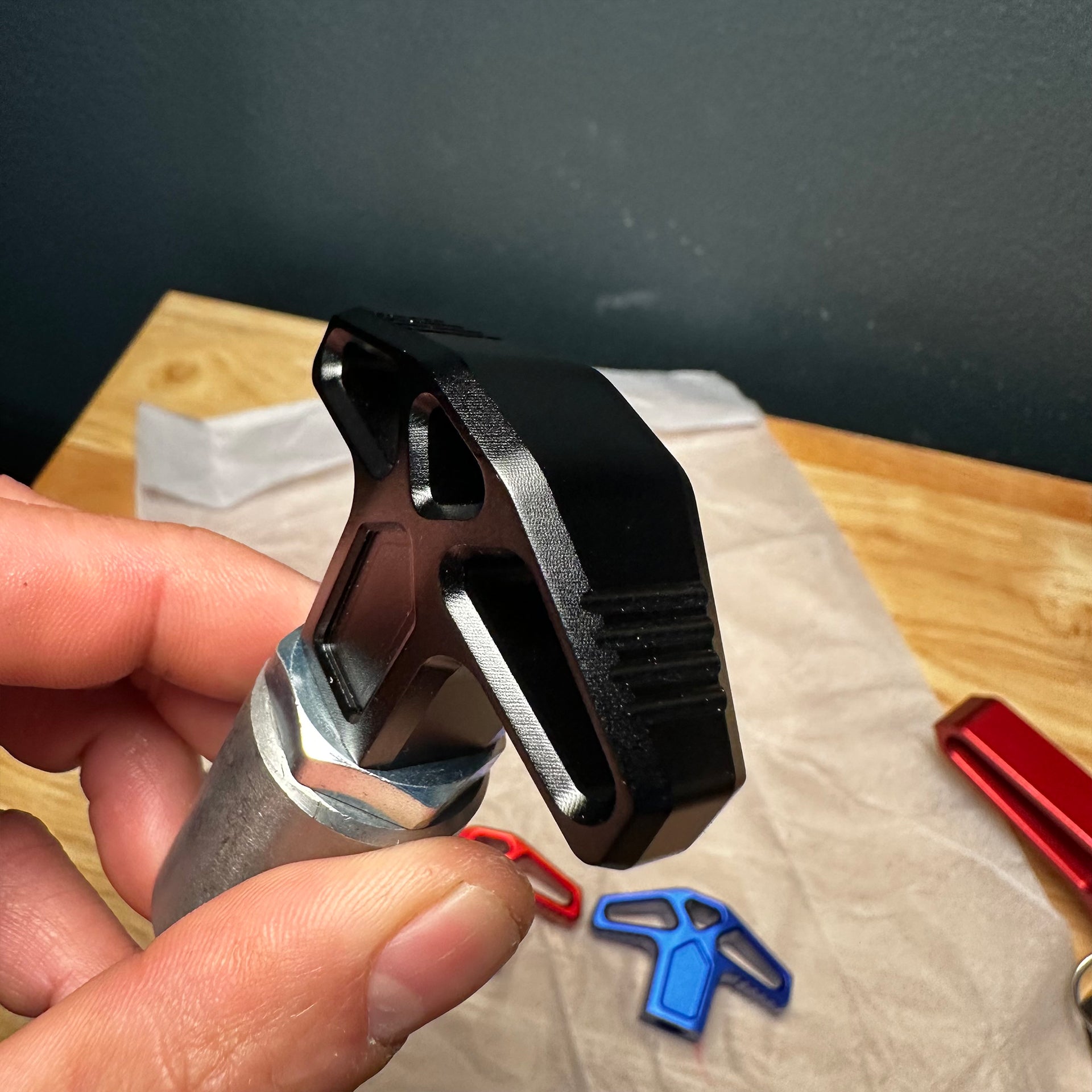 Billet Anodize Aluminum T - Handle - TEQ Offroad