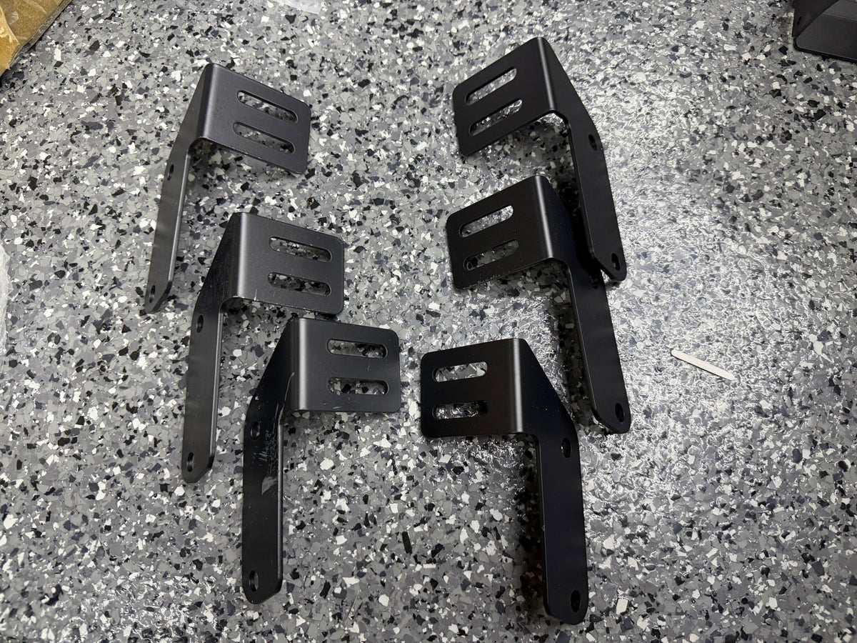 [BLEMISHED] LED Pod Brackets for High Clearance Bumpers 1996-2002 4Runners - TEQ Offroad