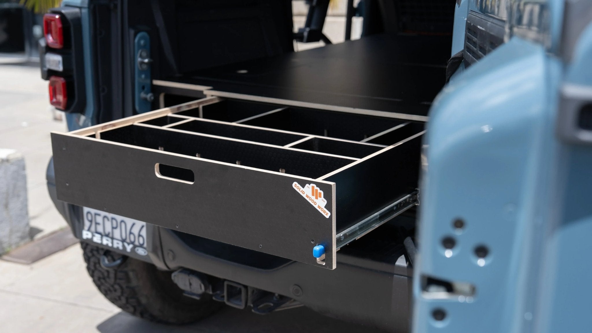 Bronco 4 - Door Single Drawer Storage PreCut Kit - 2 options - TEQ Offroad