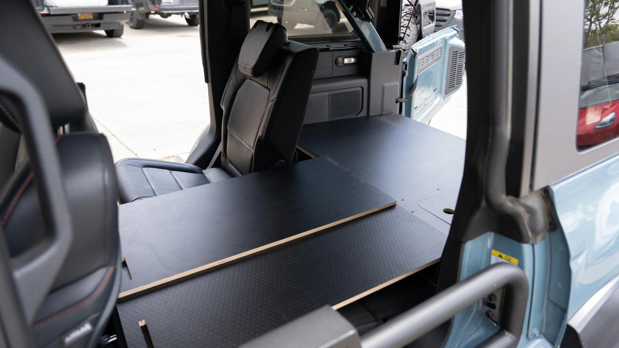 Bronco 4 - Door Single Drawer Storage PreCut Kit - 2 options - TEQ Offroad