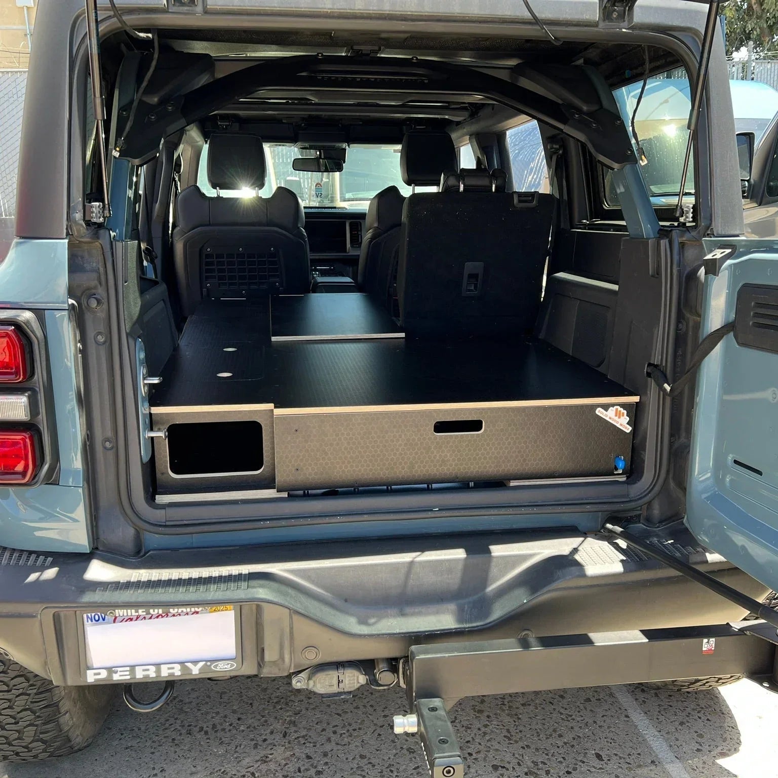 Bronco 4 - Door Single Drawer Storage PreCut Kit - 2 options - TEQ Offroad