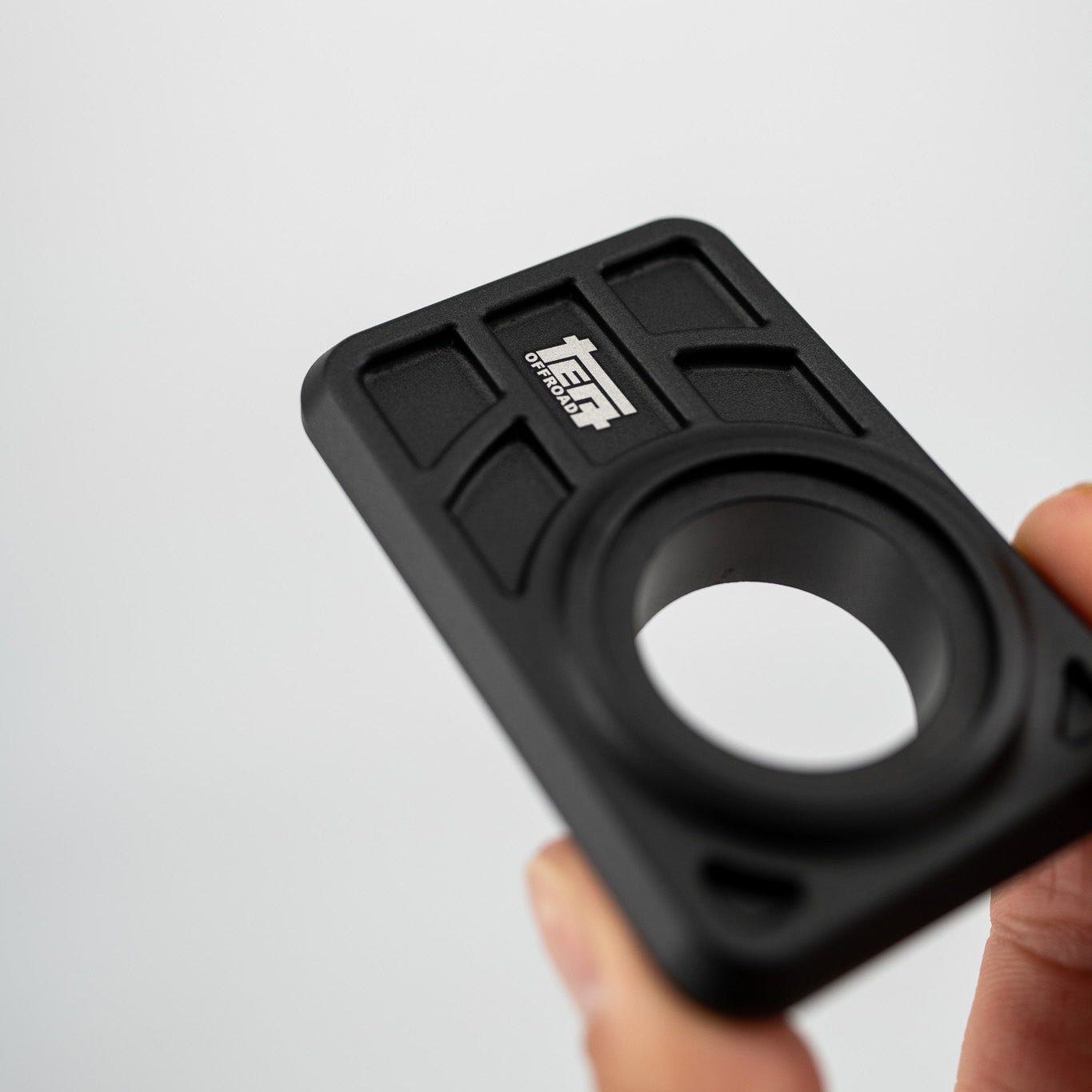 Center Console USB 12V Power Panel | Billet Aluminum | Replaces Ashtray | 1996 - 2002 4Runner - TEQ Offroad