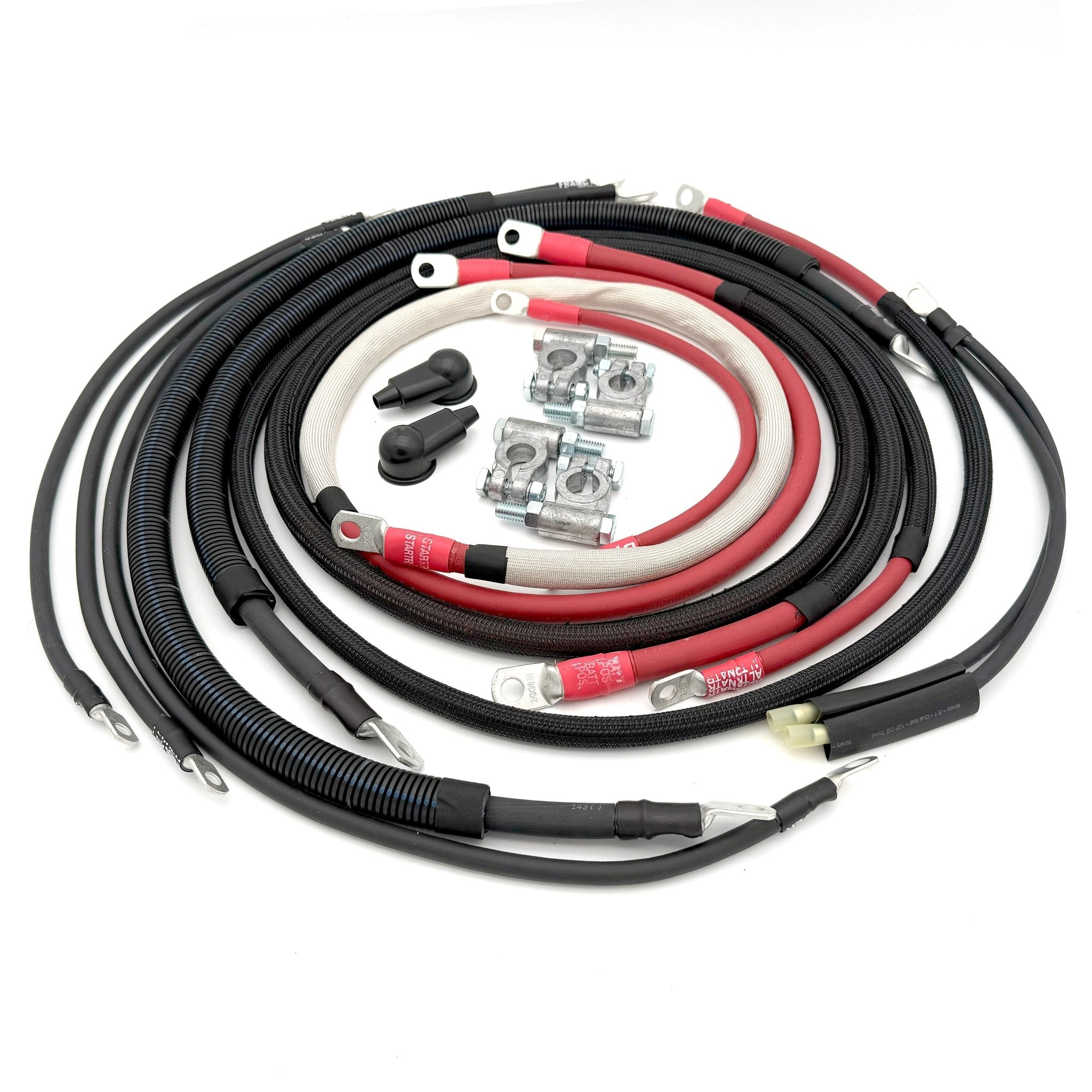 Dodge Cummins Diesel - 2nd Gen Battery Cable Kit (1994 - 2002) - TEQ Offroad
