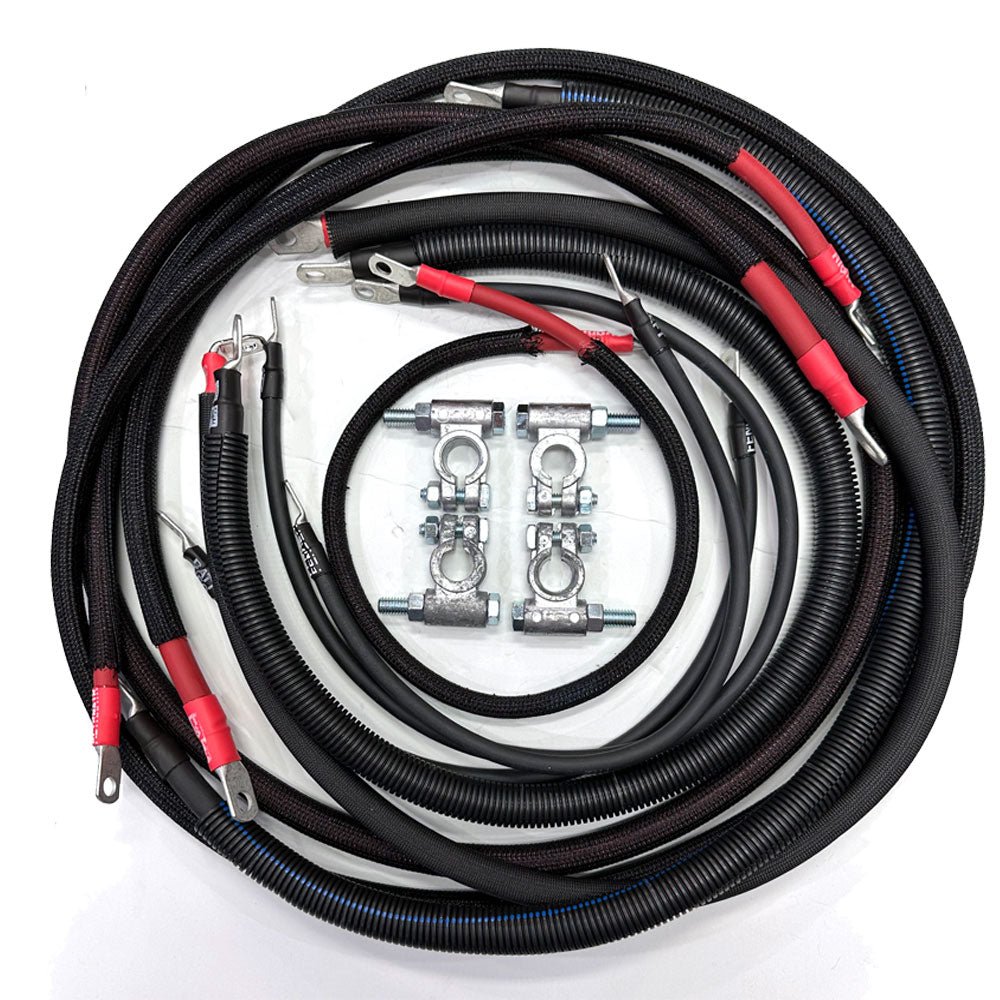 Dodge/RAM Cummins Diesel - 4th Gen Battery Cable Kit (2010 - 2018) - TEQ Offroad