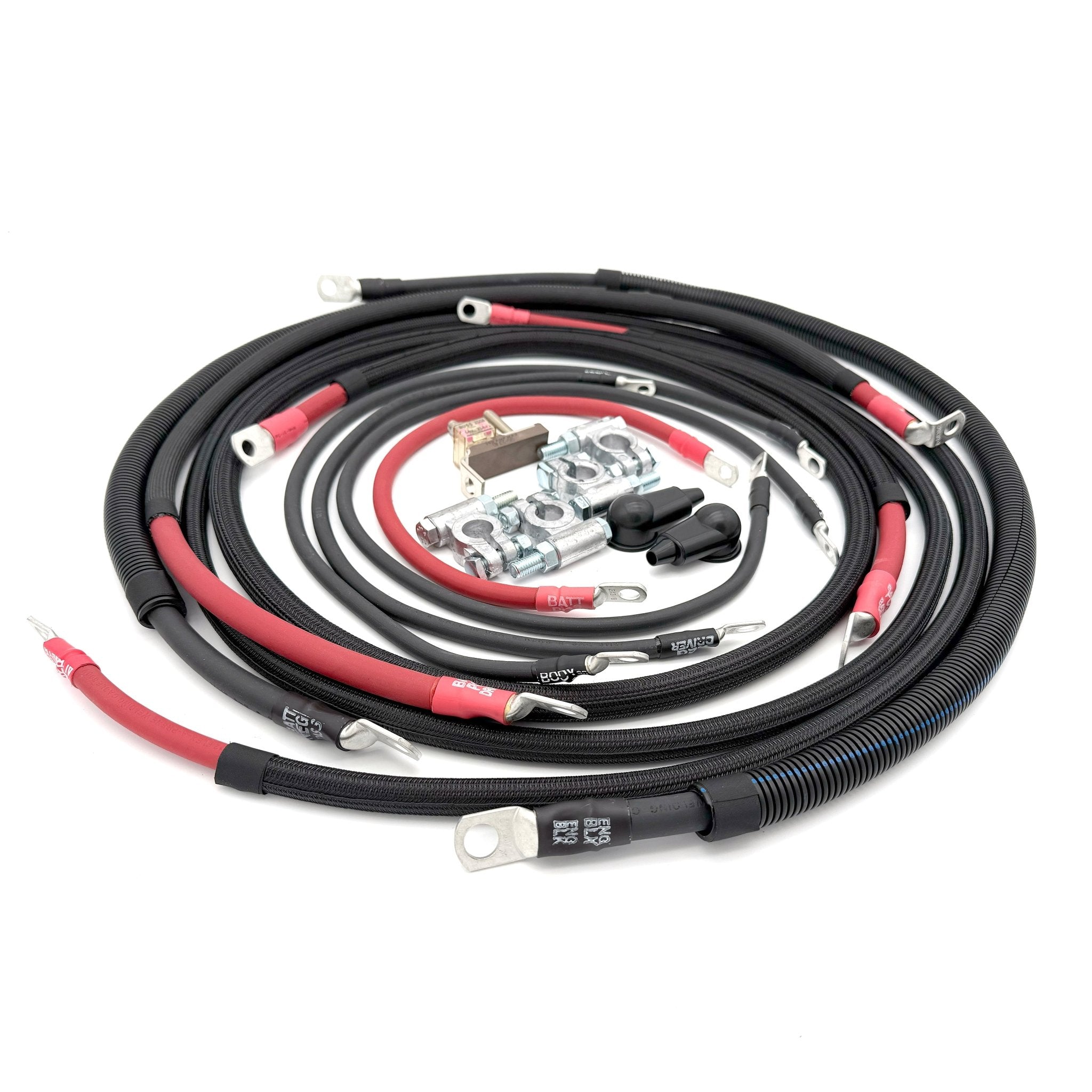 Dodge/RAM Cummins Diesel - 4th Gen Battery Cable Kit (2010 - 2018) - TEQ Offroad