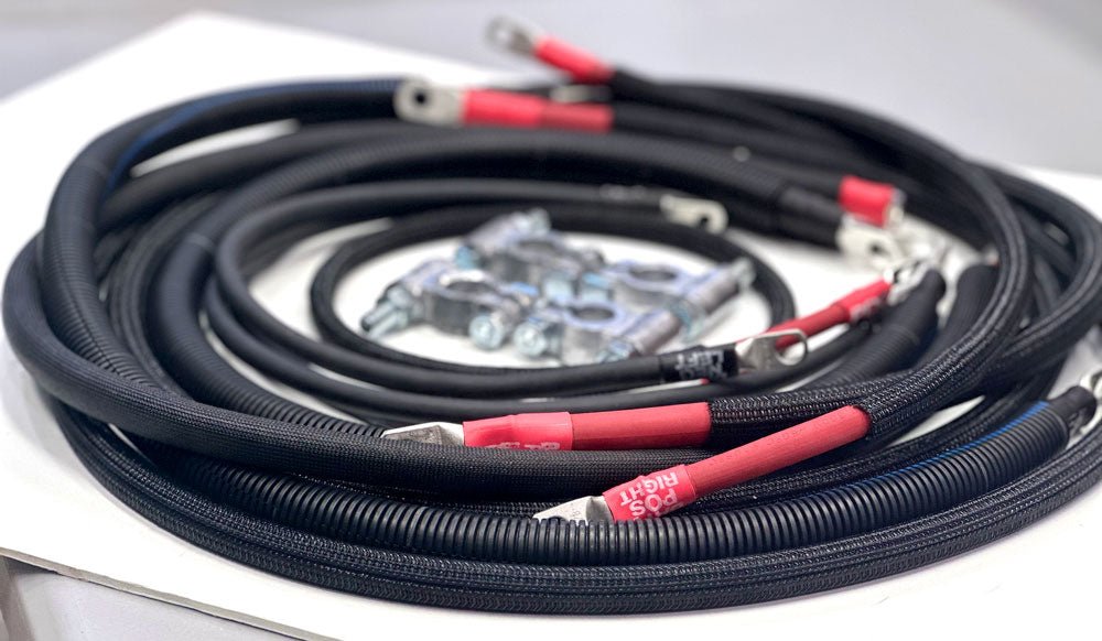 Dodge/RAM Cummins Diesel - 4th Gen Battery Cable Kit (2010 - 2018) - TEQ Offroad