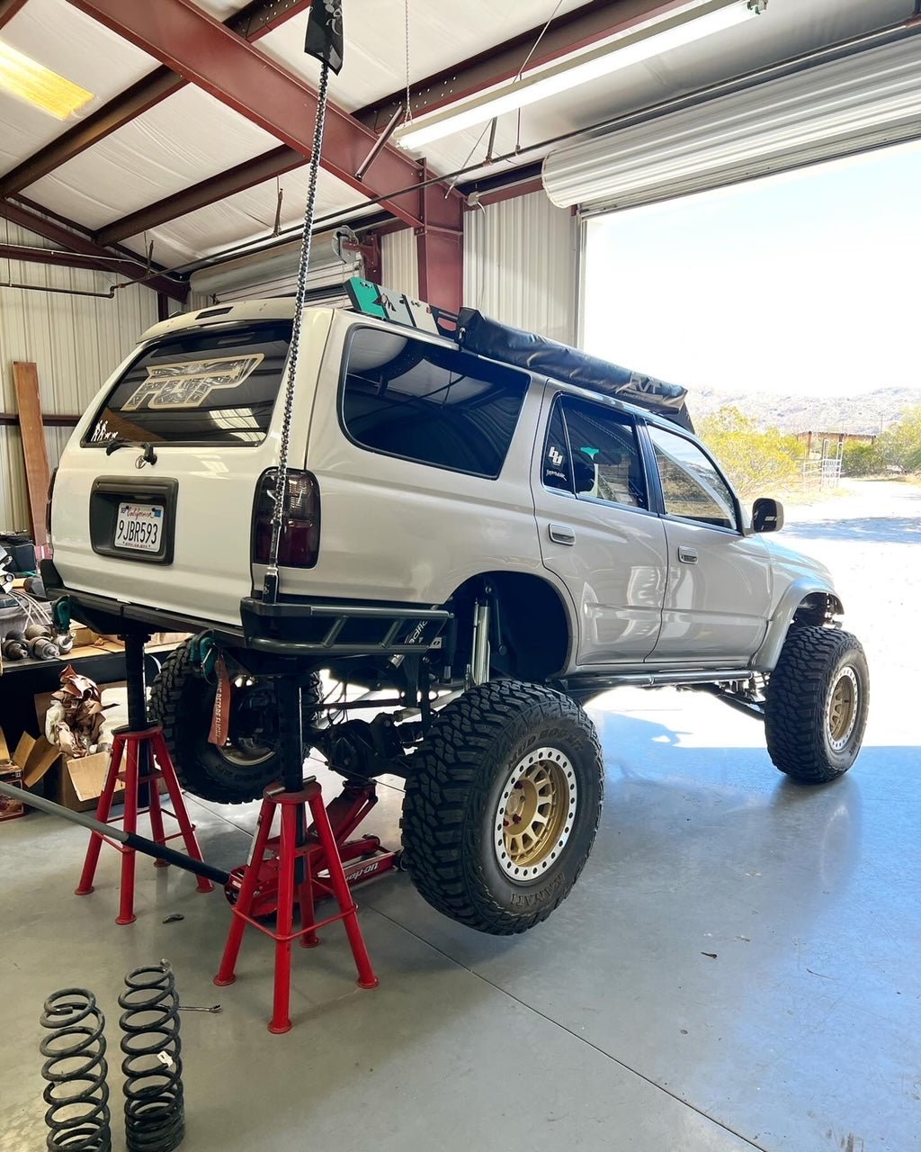 Extended Outboard Shock Relocation (OSR+) - 3rd Gen 4runner - TEQ Offroad