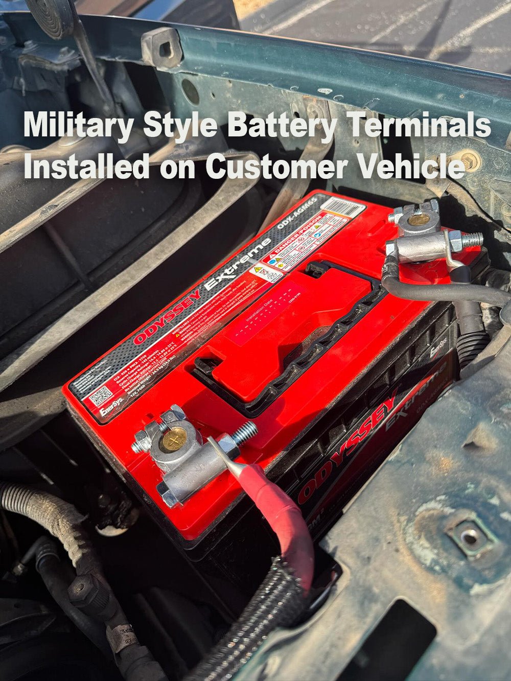 Ford Powerstroke 6.4 Diesel - F250/F350 Battery Cable Kit (2008 - 2010) - TEQ Offroad