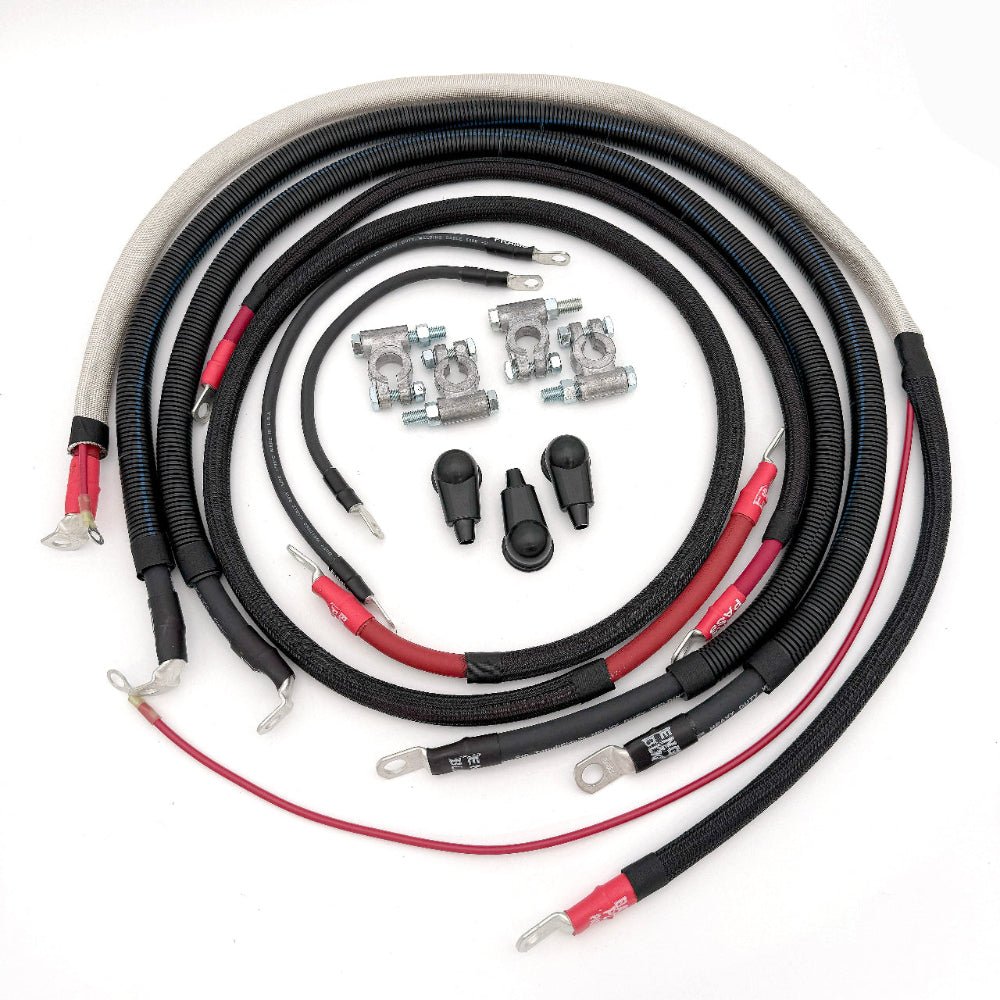 Ford Powerstroke 7.3 Diesel - F250/F350 Battery Cable Kit (1999 - 2003) - TEQ Offroad