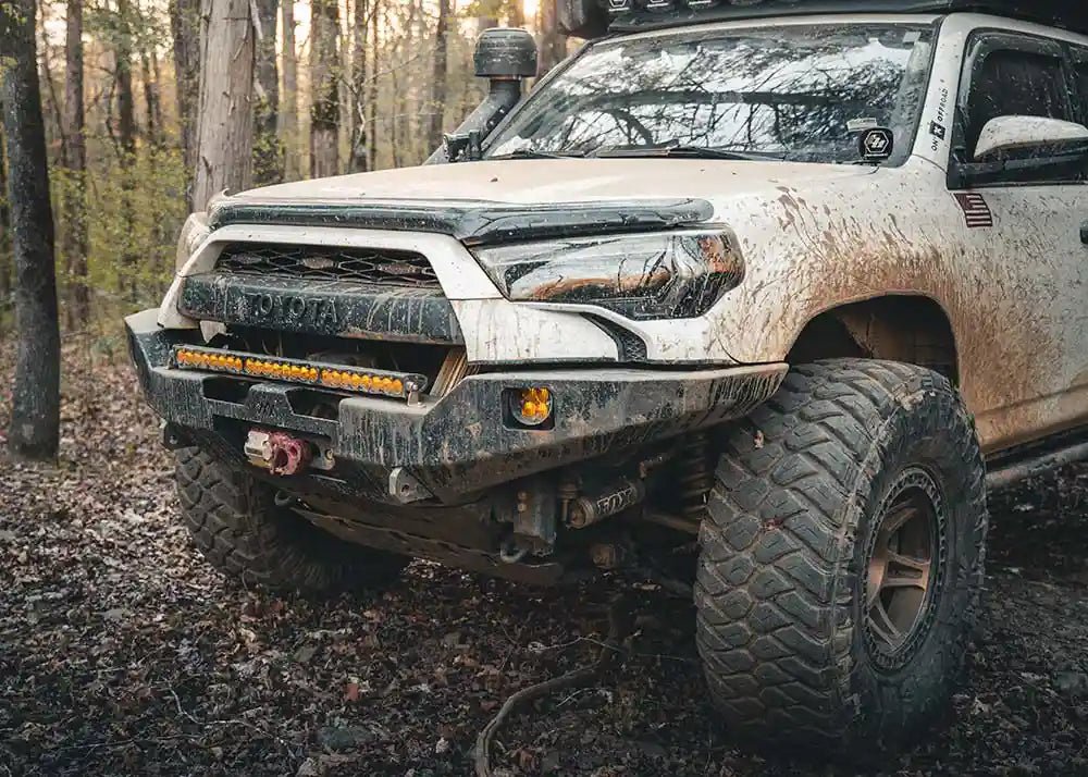 Hi - Lite Overland Toyota 4Runner Front Bumper 5th Gen (2010 - 2024) [No Bull Bar] - TEQ Offroad