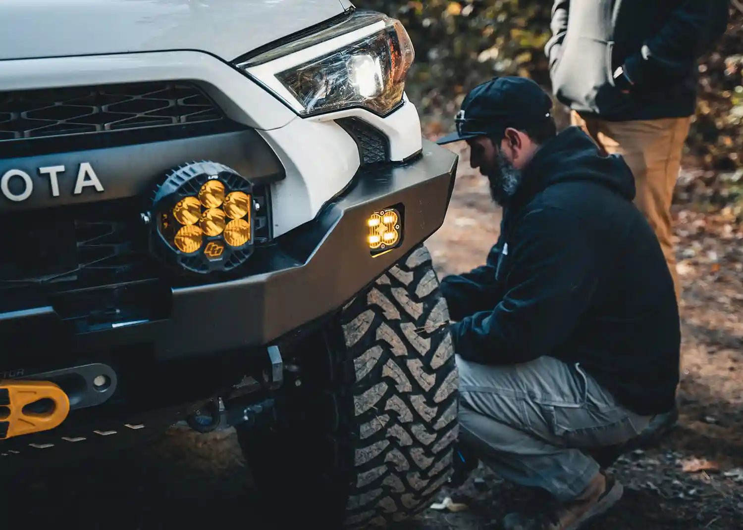 Hi - Lite Overland Toyota 4Runner Front Bumper 5th Gen (2010 - 2024) [No Bull Bar] - TEQ Offroad