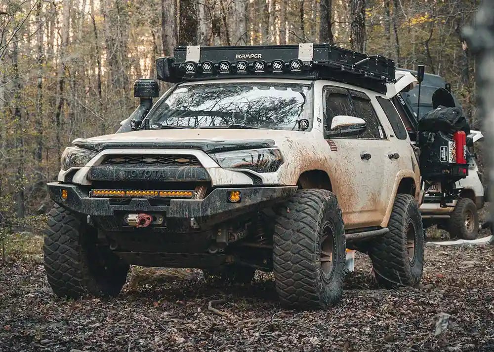 Hi - Lite Overland Toyota 4Runner Front Bumper 5th Gen (2010 - 2024) [No Bull Bar] - TEQ Offroad