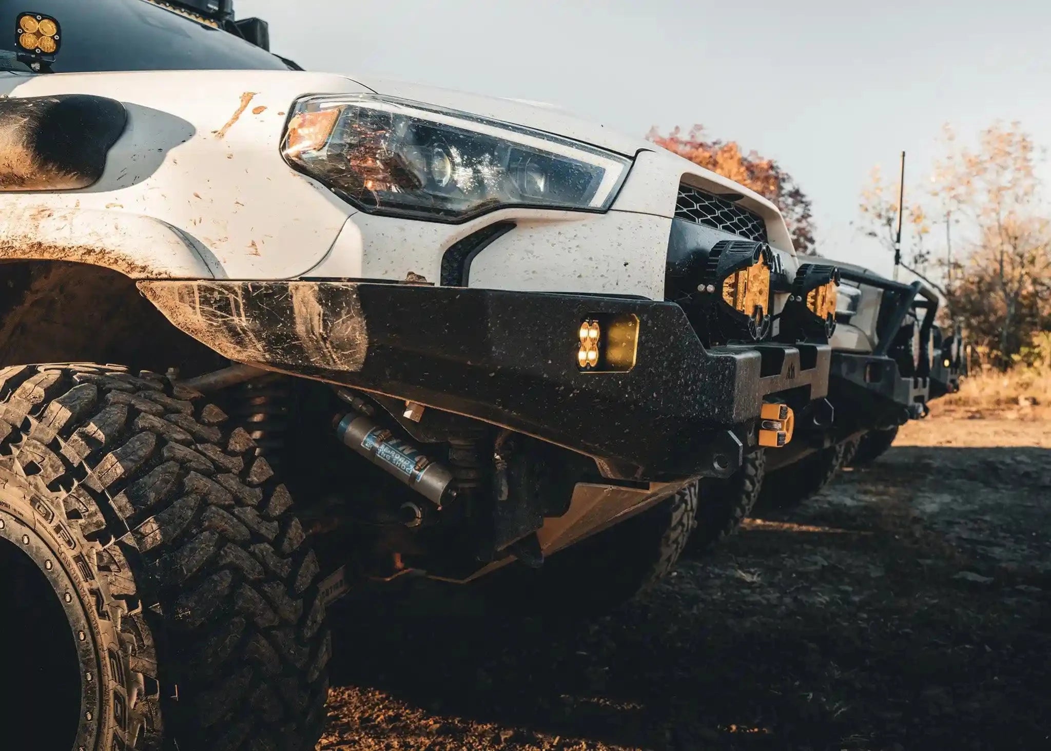 Hi - Lite Overland Toyota 4Runner Front Bumper 5th Gen (2010 - 2024) [No Bull Bar] - TEQ Offroad