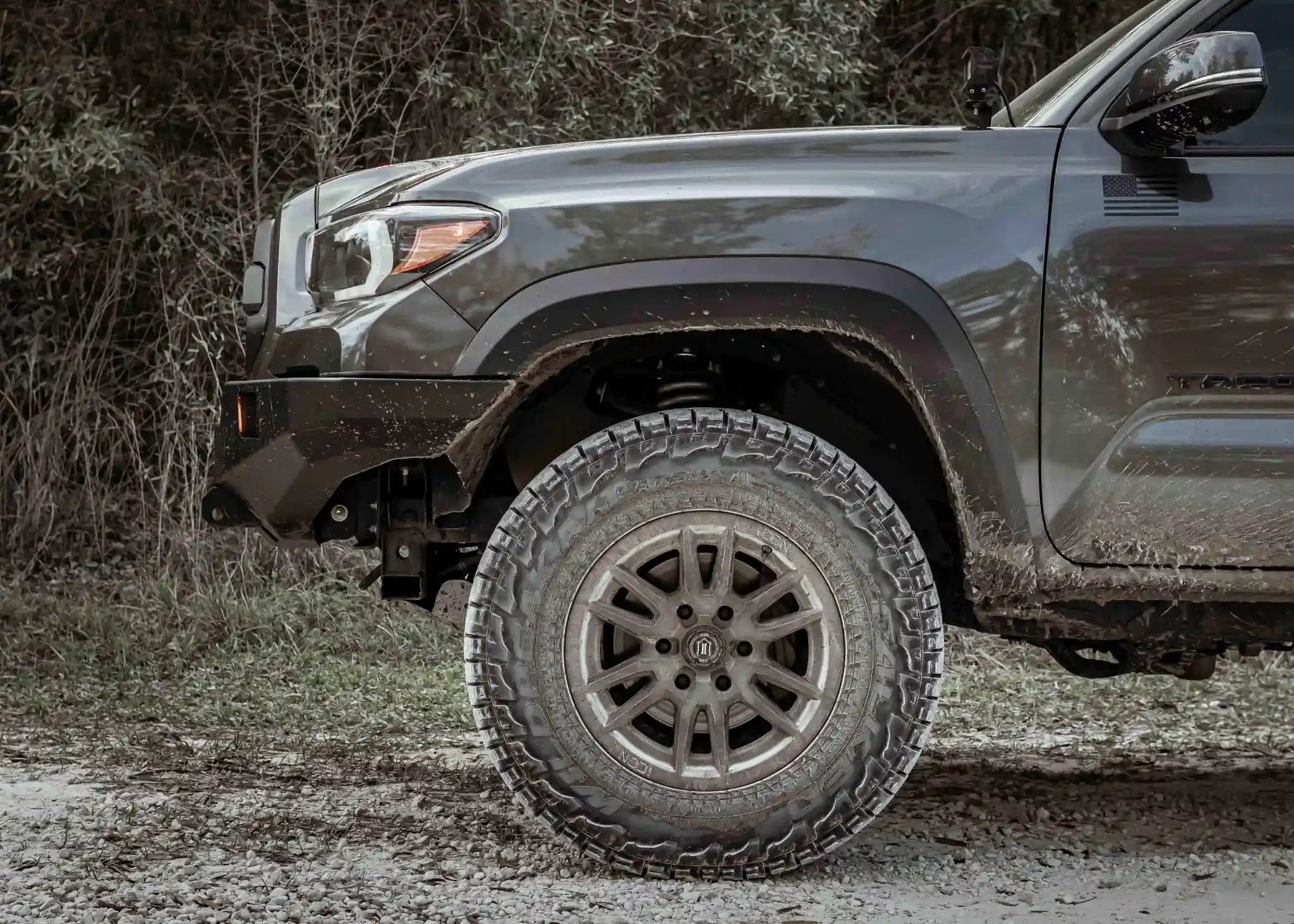 Hi - Lite Overland Toyota Tacoma Front Bumper 3rd Gen (2016 - 2023) [No Bull Bar] - TEQ Offroad