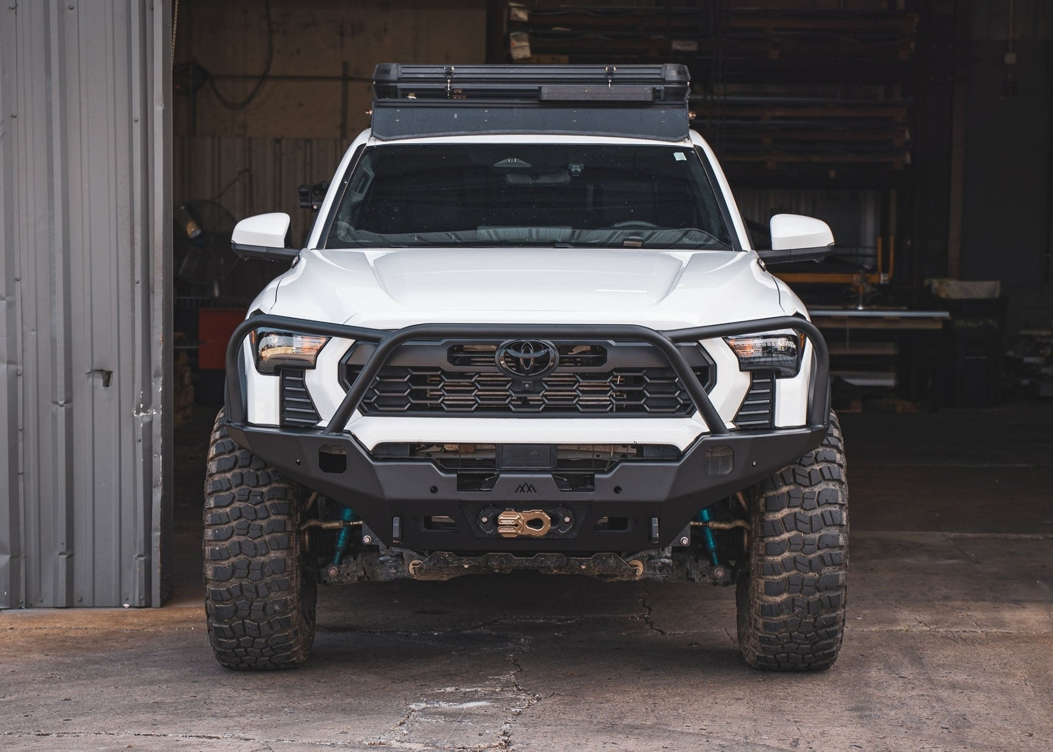 Hi - Lite Overland Toyota Tacoma Front Bumper 4th Gen (2024 - 2025) [Bull Bar] - TEQ Offroad
