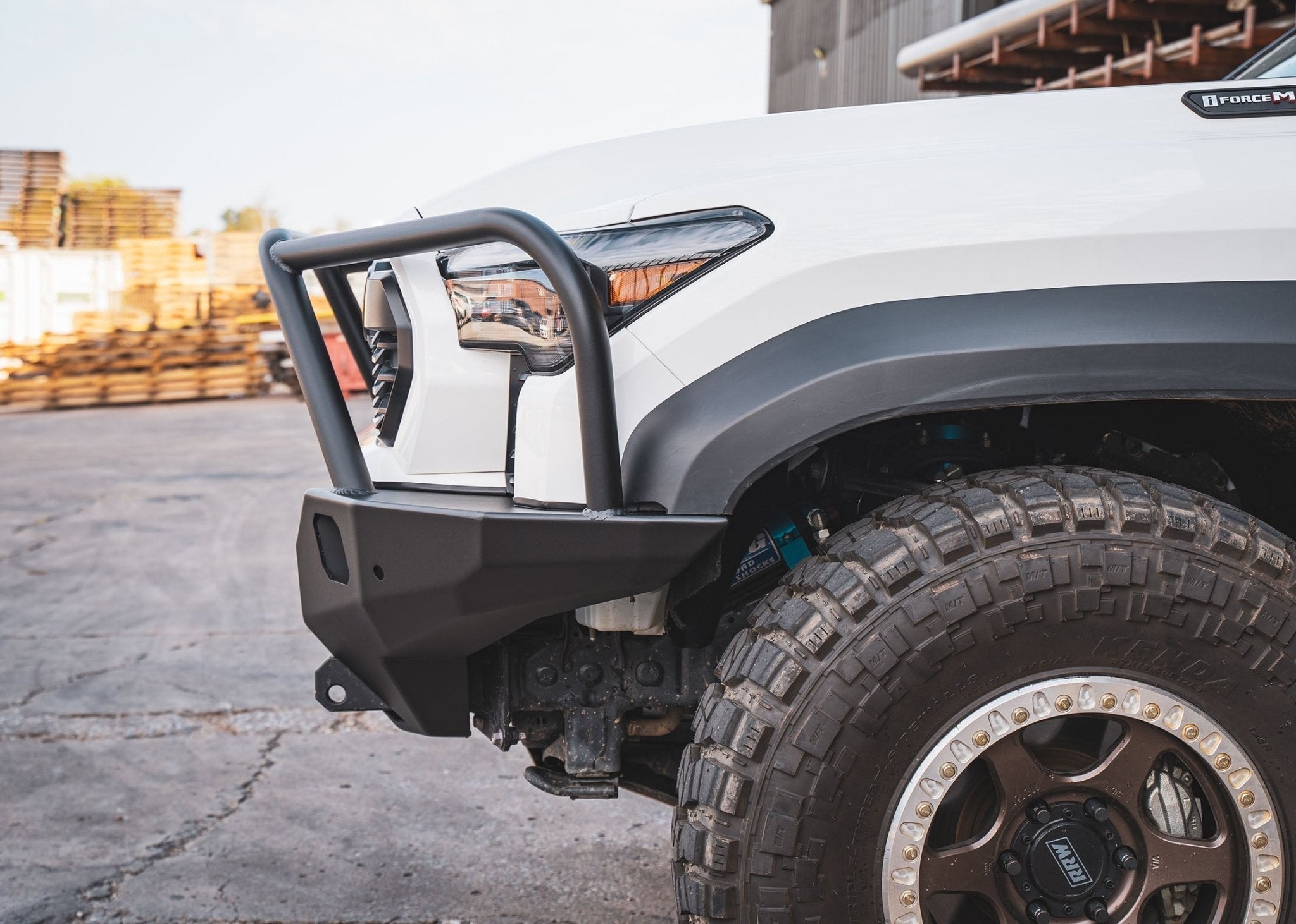 Hi - Lite Overland Toyota Tacoma Front Bumper 4th Gen (2024 - 2025) [Bull Bar] - TEQ Offroad
