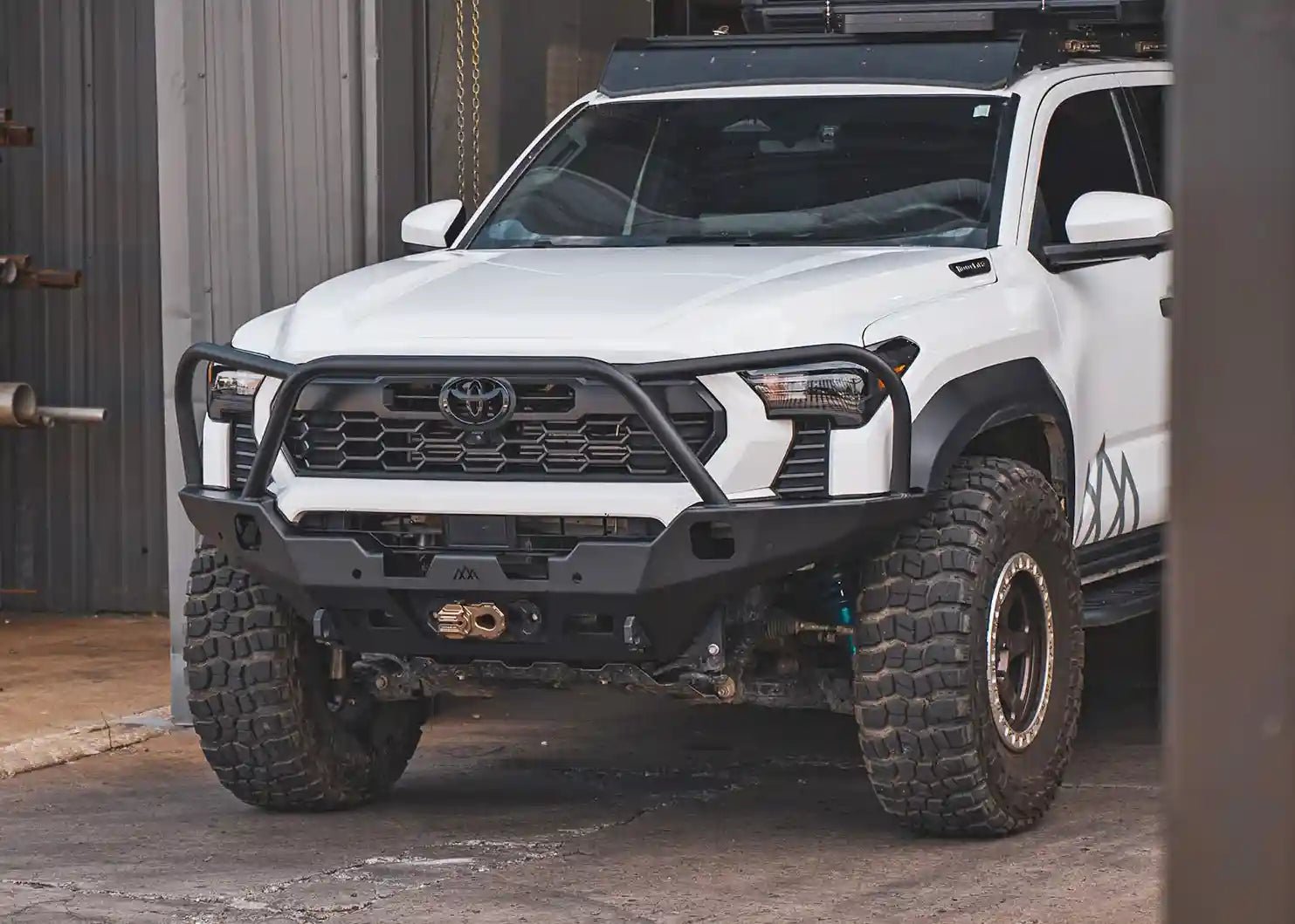 Hi - Lite Overland Toyota Tacoma Front Bumper 4th Gen (2024 - 2026) [Bull Bar] - TEQ Offroad