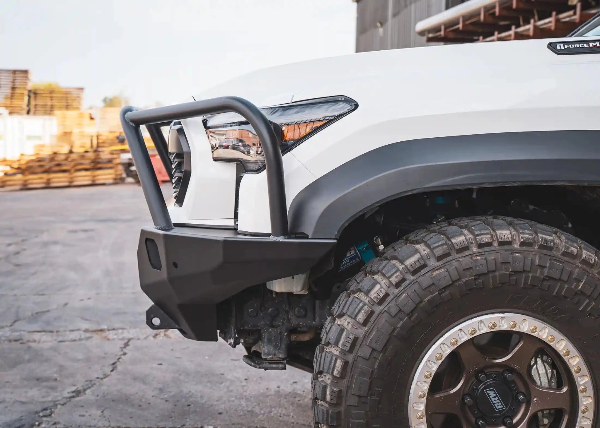 Hi - Lite Overland Toyota Tacoma Front Bumper 4th Gen (2024 - 2026) [Bull Bar] - TEQ Offroad