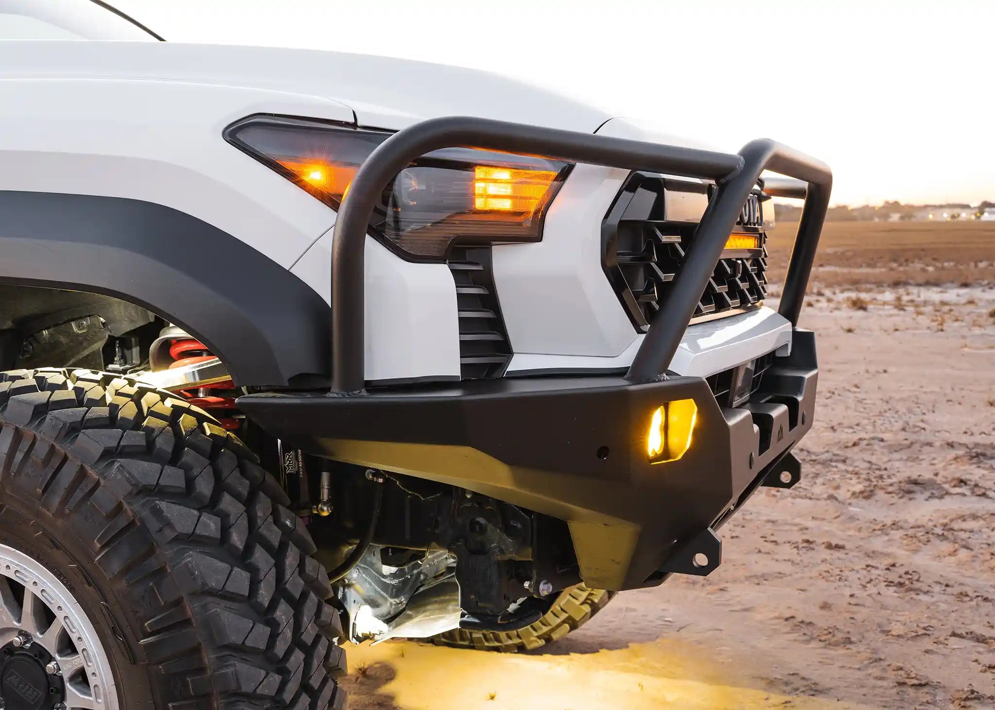 Hi - Lite Overland Toyota Tacoma Front Bumper 4th Gen (2024 - 2026) [Bull Bar] - TEQ Offroad