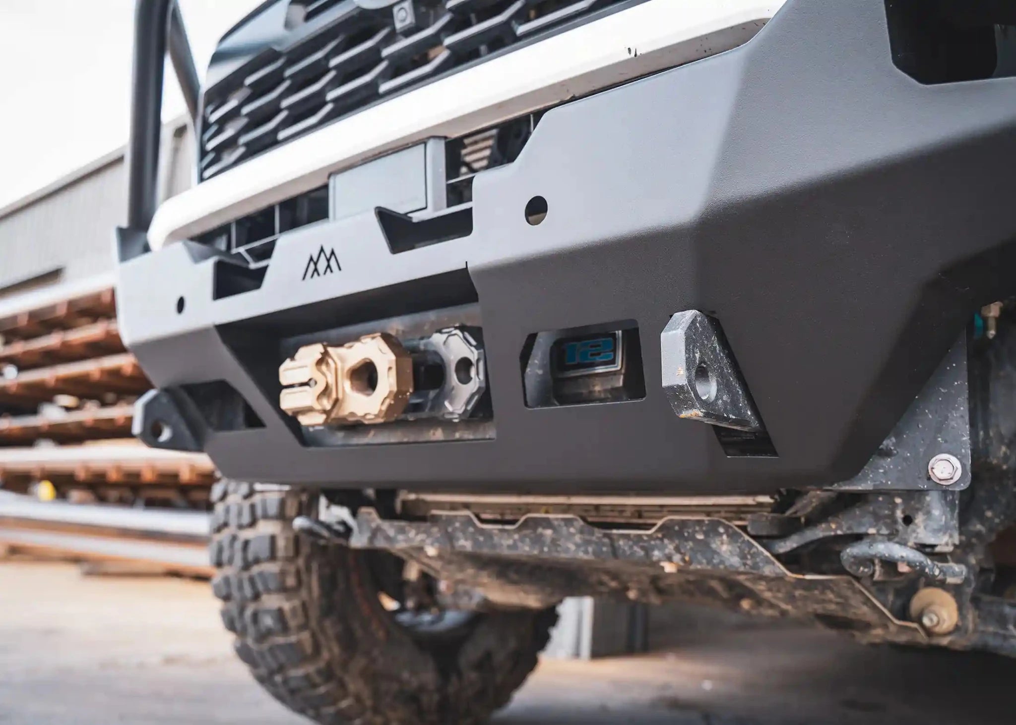 Hi - Lite Overland Toyota Tacoma Front Bumper 4th Gen (2024 - 2026) [Bull Bar] - TEQ Offroad