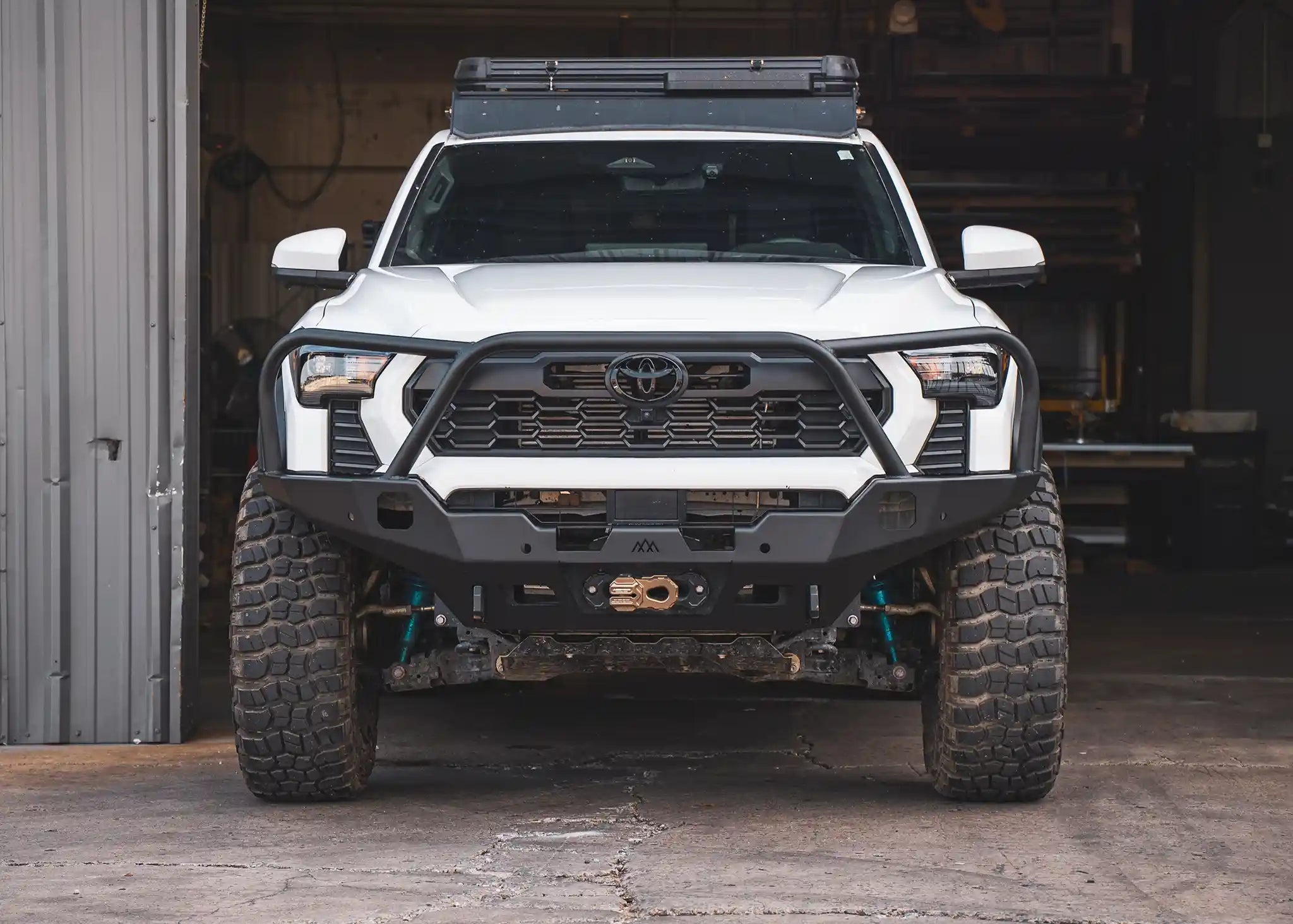Hi - Lite Overland Toyota Tacoma Front Bumper 4th Gen (2024 - 2026) [Bull Bar] - TEQ Offroad