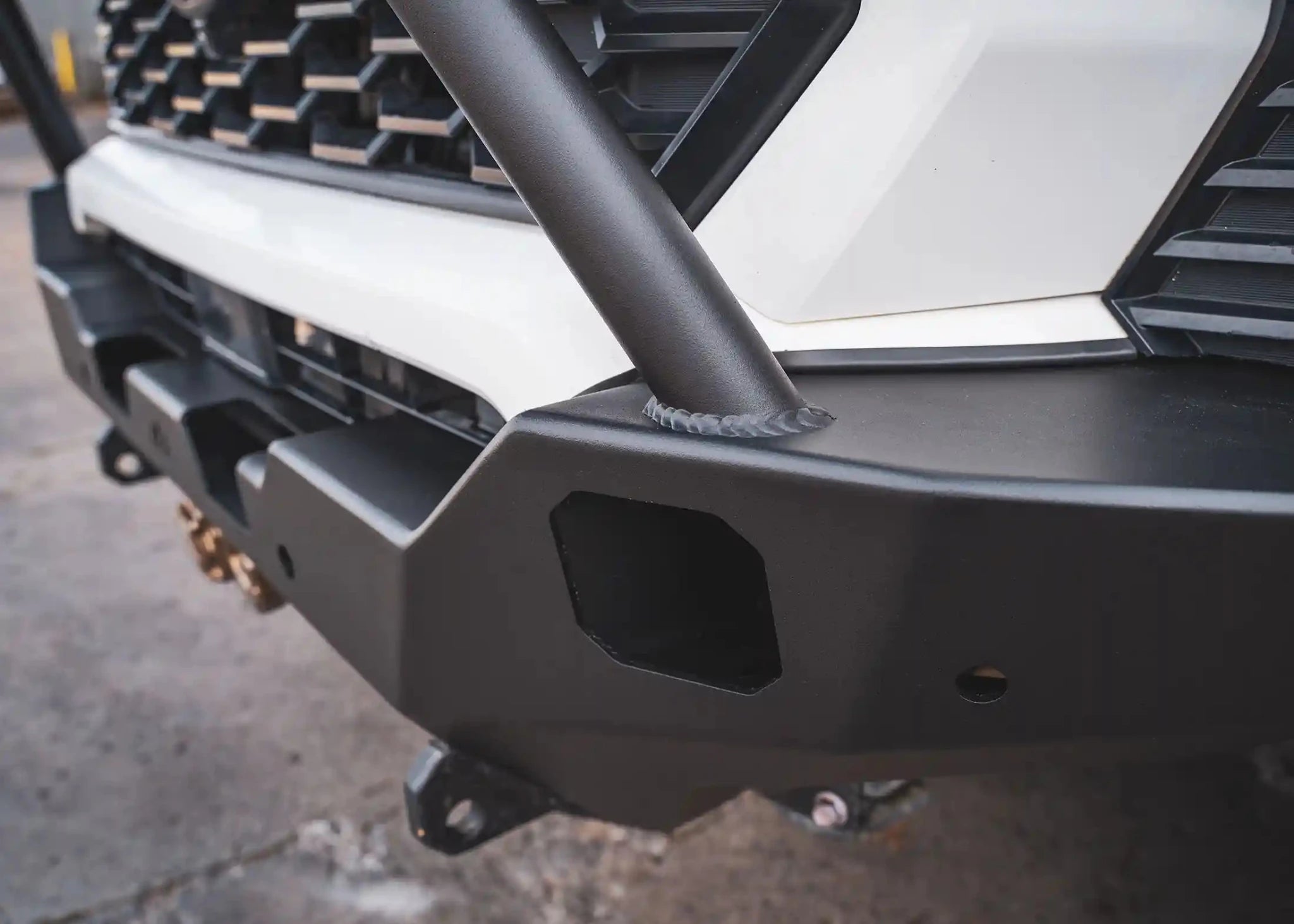 Hi - Lite Overland Toyota Tacoma Front Bumper 4th Gen (2024 - 2026) [Bull Bar] - TEQ Offroad