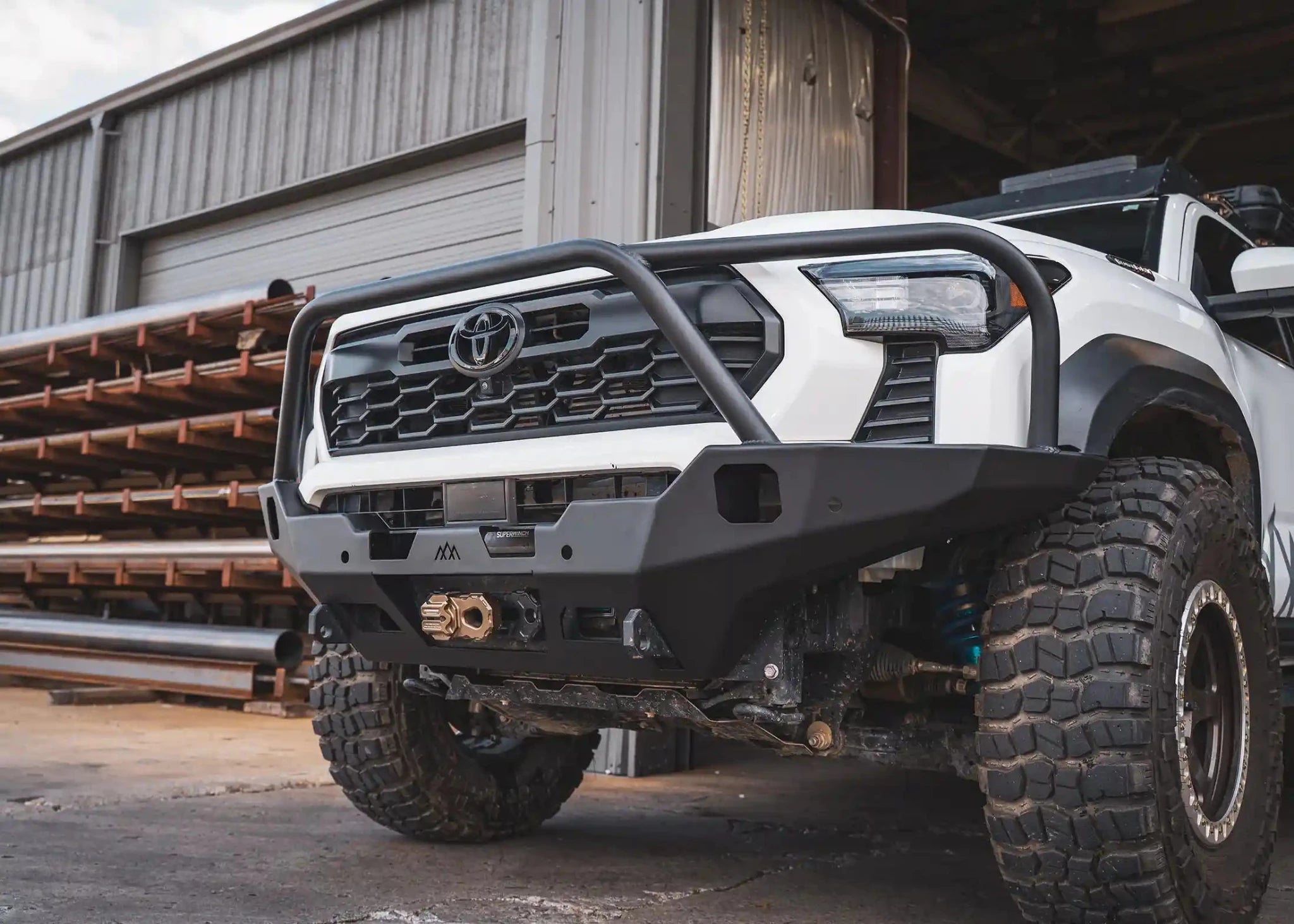 Hi - Lite Overland Toyota Tacoma Front Bumper 4th Gen (2024 - 2026) [Bull Bar] - TEQ Offroad