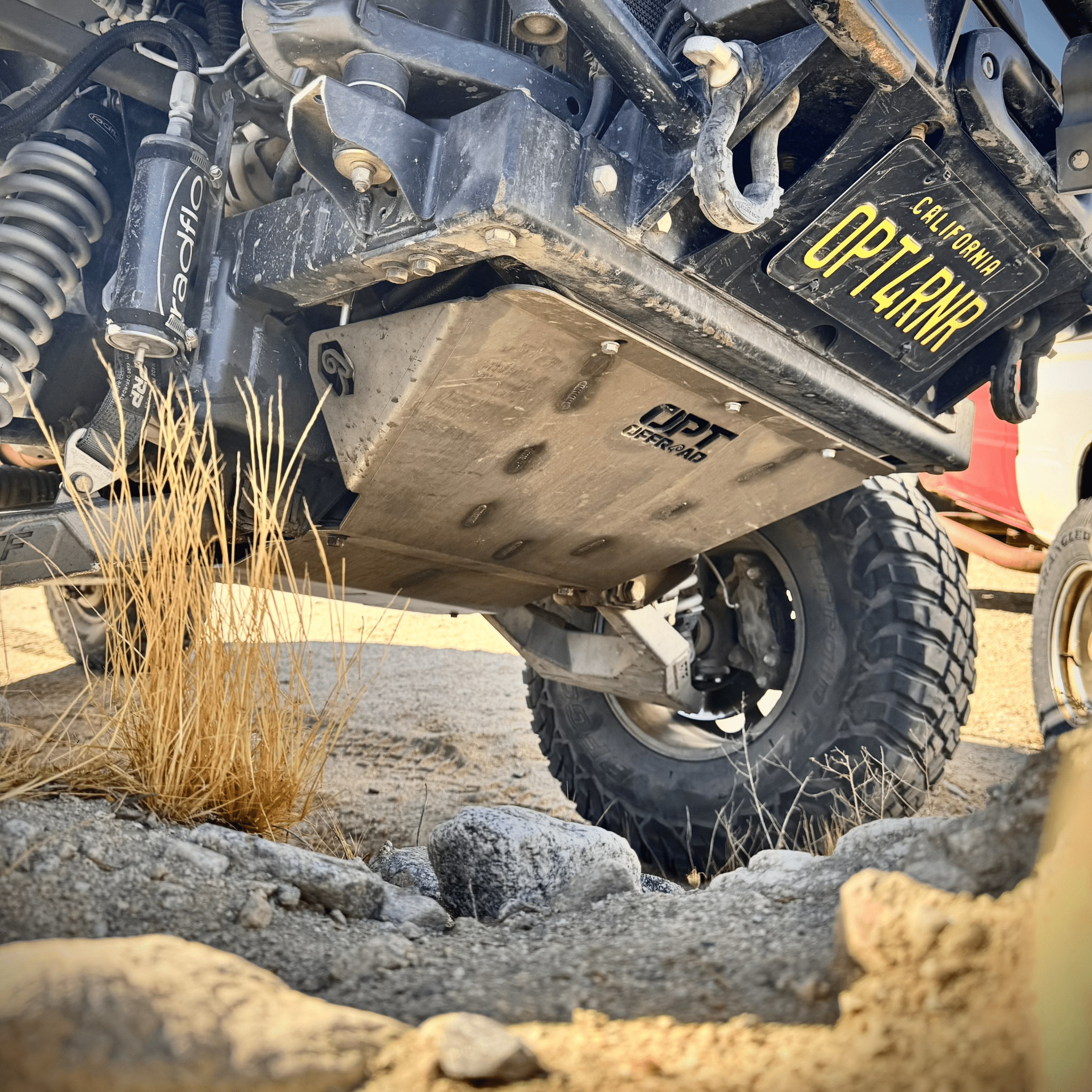 High Clearance HD Skid Plate & Radiator (96 - 02 4Runner, 95 - 04 Tacoma) - TEQ Offroad