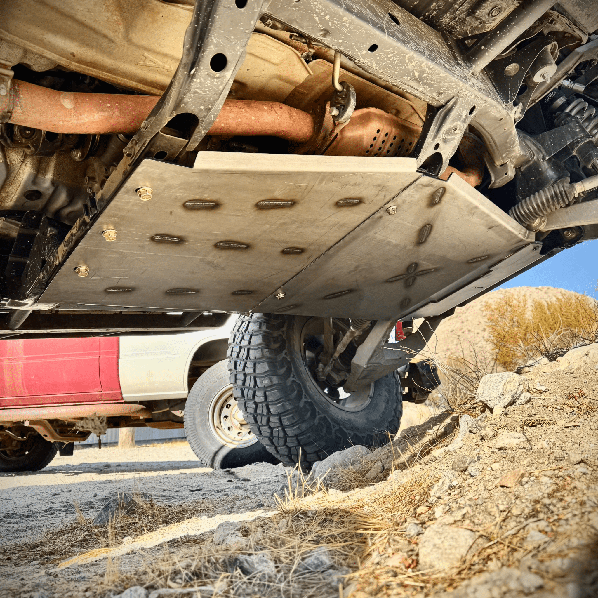 High Clearance HD Skid Plate & Radiator (96 - 02 4Runner, 95 - 04 Tacoma) - TEQ Offroad