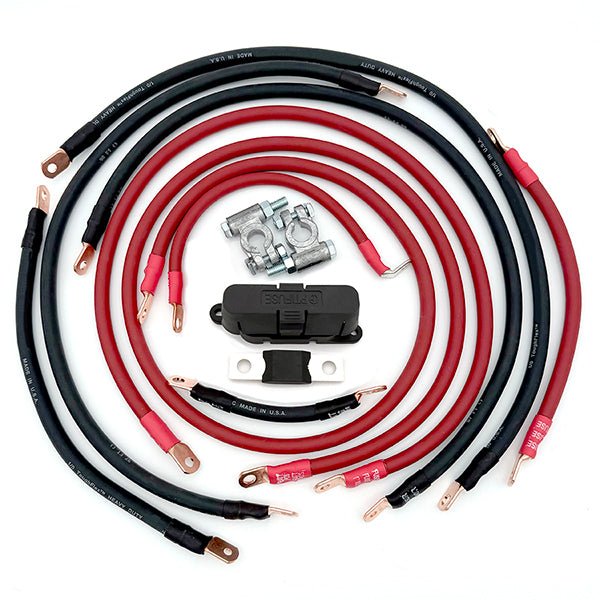 Jeep Gladiator JT Big 7 Battery Cable Kit (2020 - 2024) - TEQ Offroad