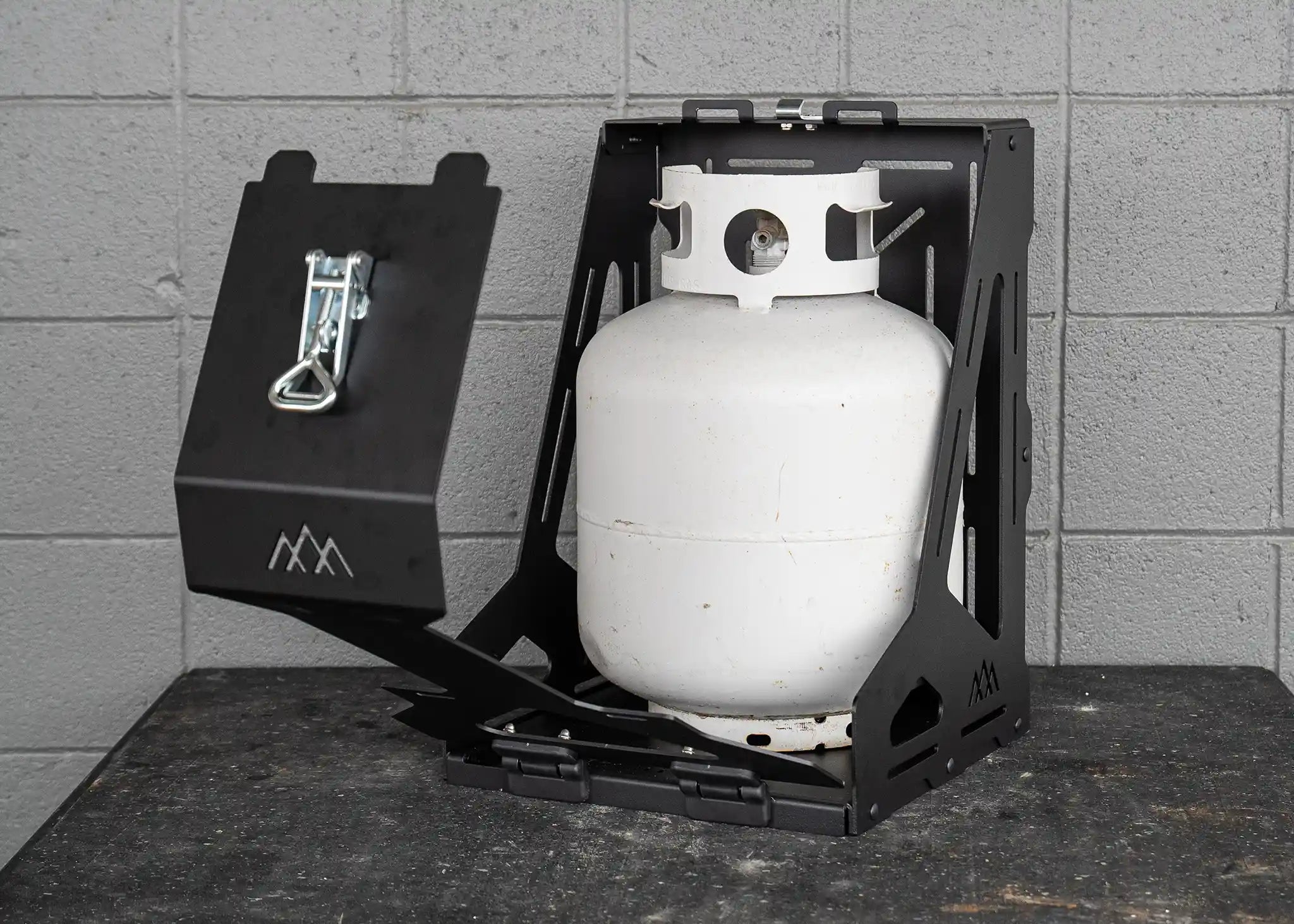 Jerry's Can Holder - Dual Universal Jerry Can Carrier - TEQ Offroad