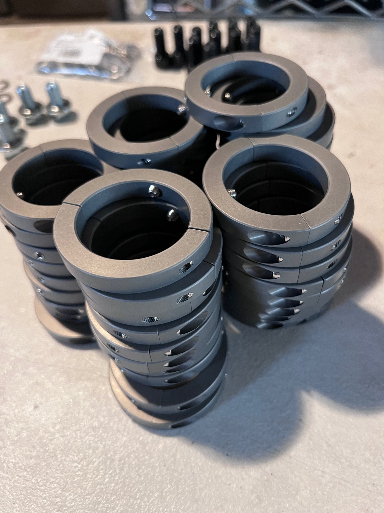 Kdss front sway bar billet clamps (pair) - TEQ Offroad