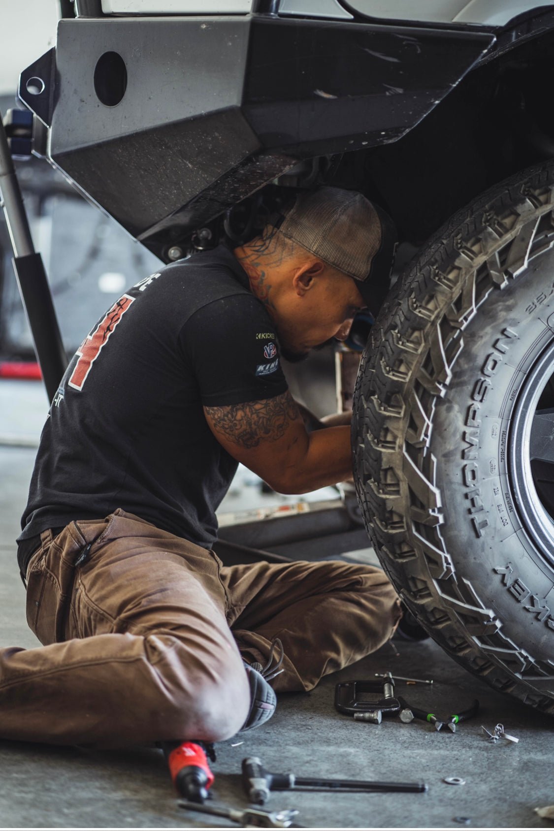 Kdss front sway bar billet clamps (pair) - TEQ Offroad