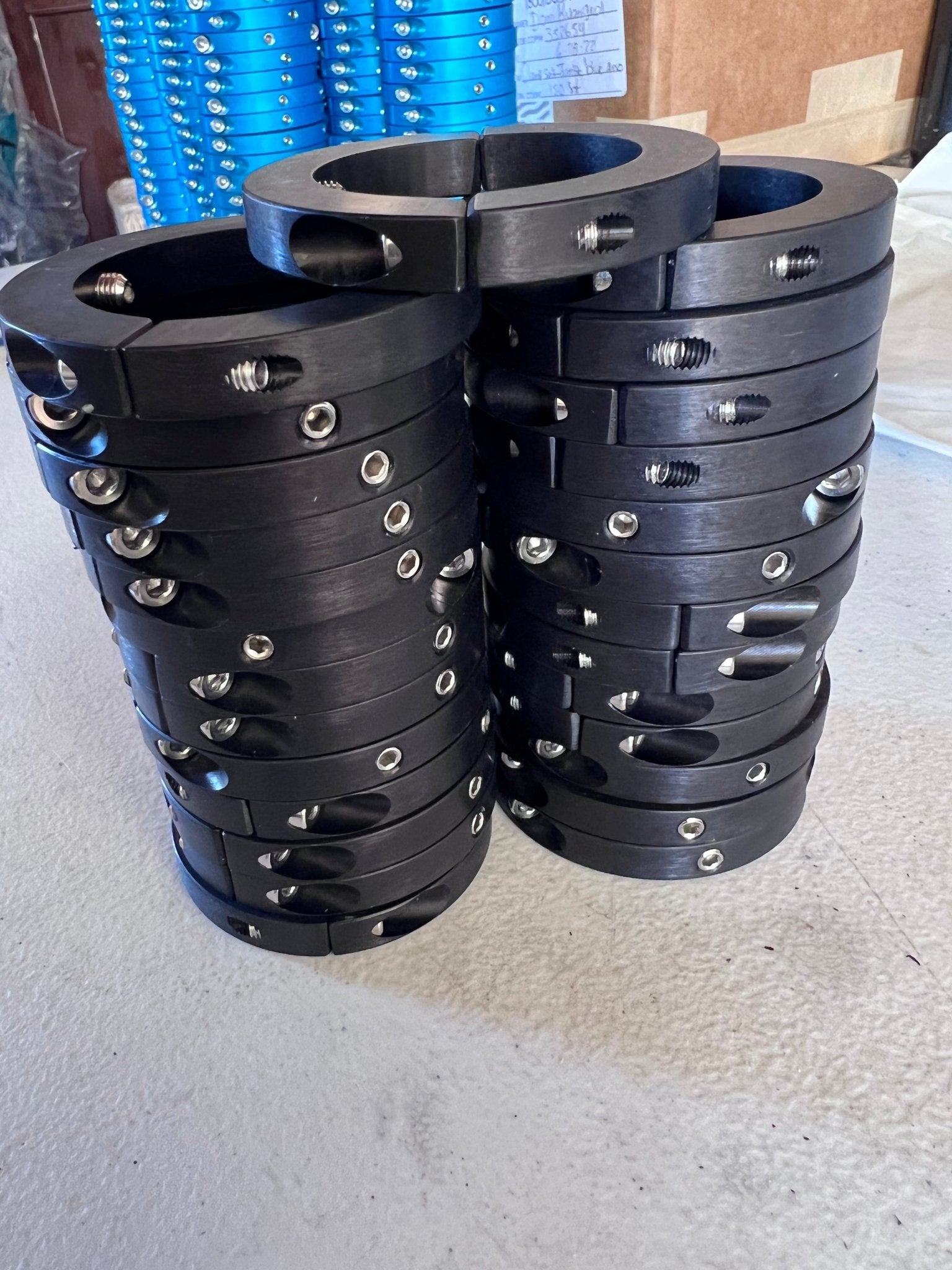 Kdss front sway bar billet clamps (pair) - TEQ Offroad