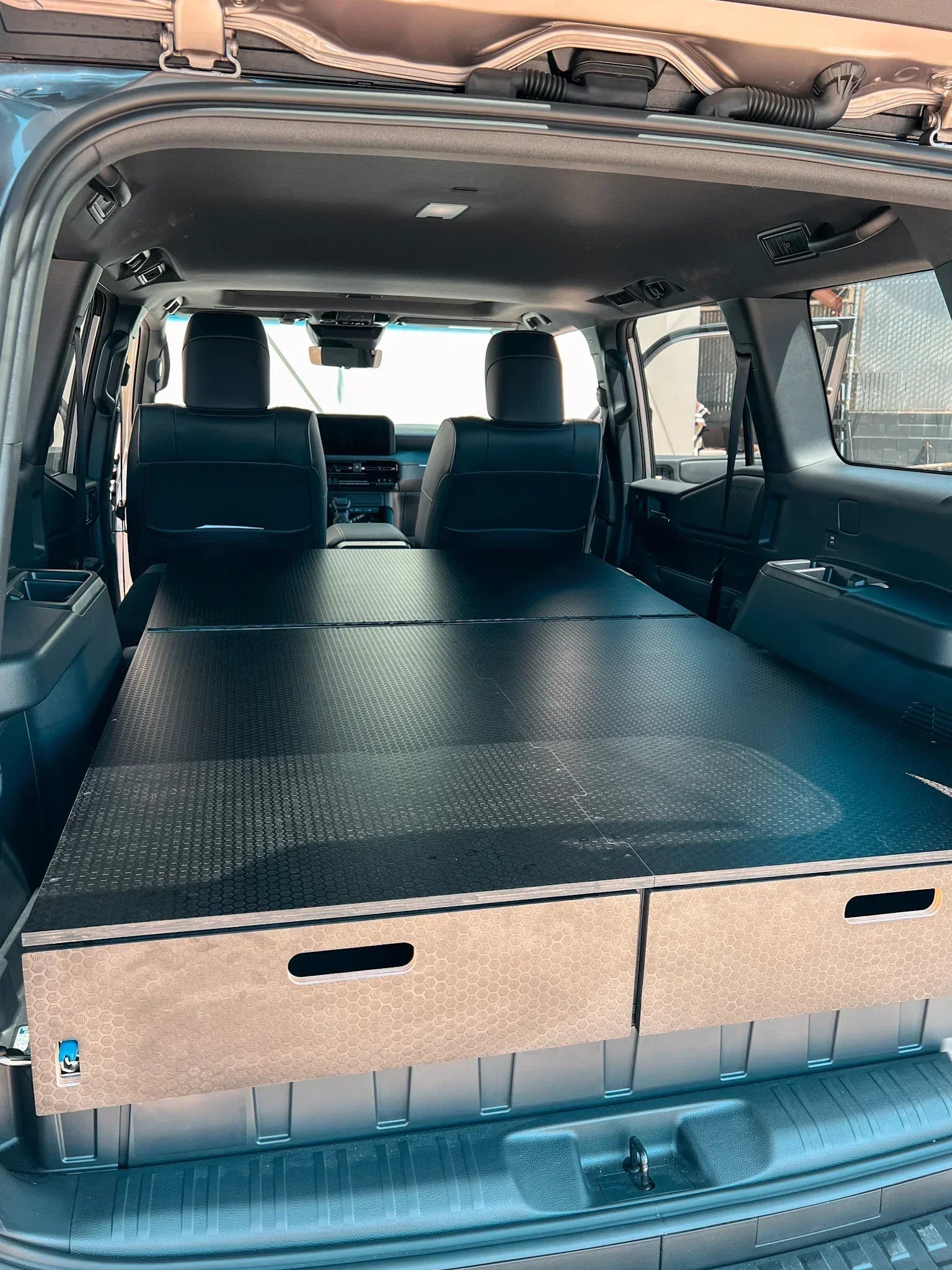 Land Cruiser 250 Dual Drawer Storage PreCut Kit - 2 Options - TEQ Offroad