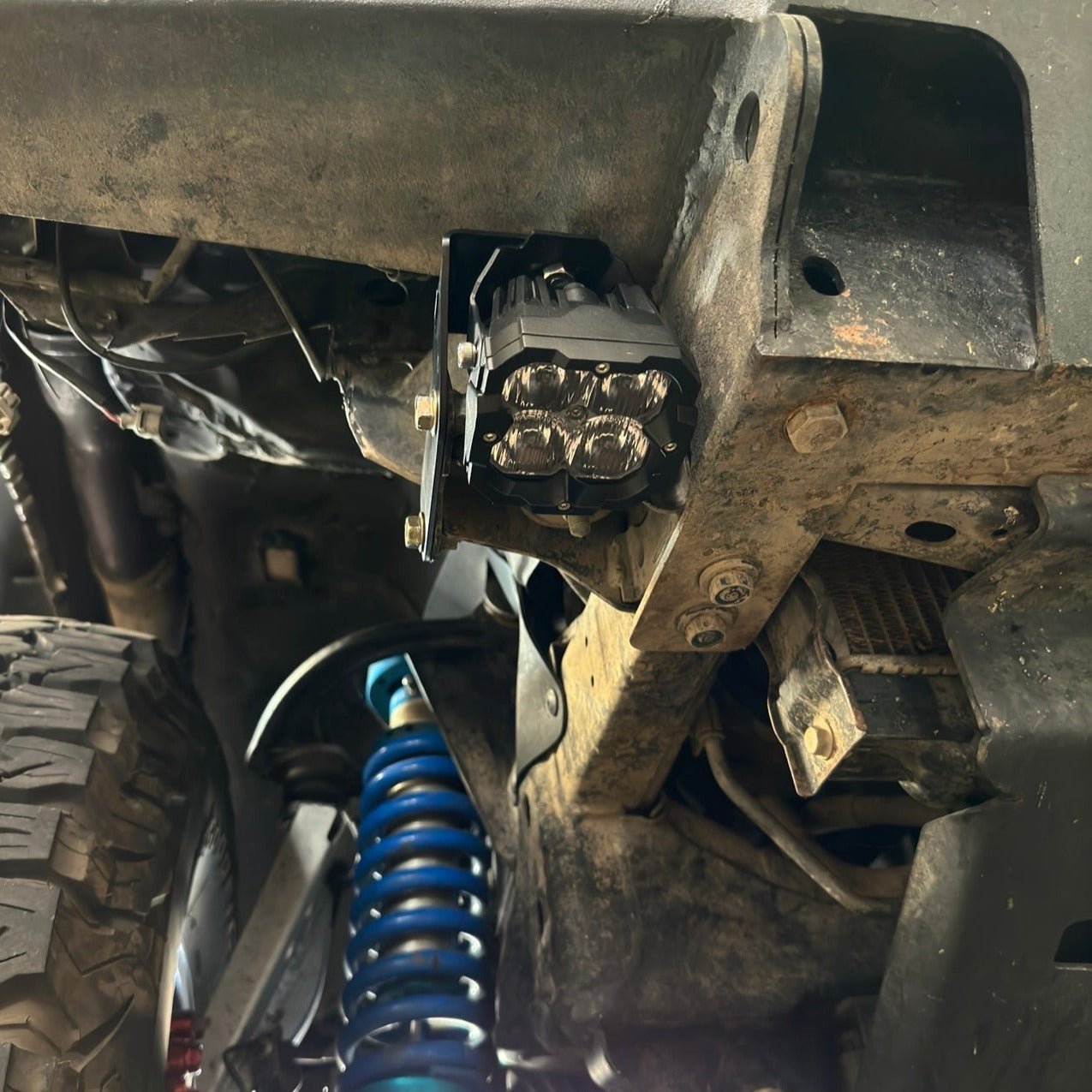 LED Pod Brackets for High Clearance Bumpers 1996 - 2002 4Runners - TEQ Offroad