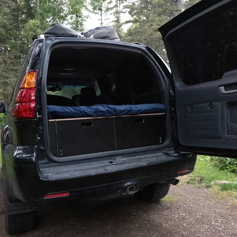 Lexus GX470 03 - 09 Dual Drawer Storage PreCut Kit - 2 options - TEQ Offroad