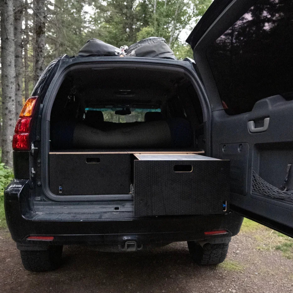 Lexus GX470 03-09 Dual Drawer Storage PreCut Kit - 2 options - TEQ Offroad
