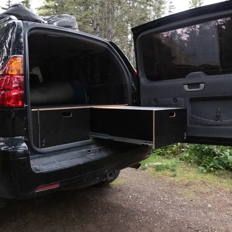 Lexus GX470 03 - 09 Dual Drawer Storage PreCut Kit - 2 options - TEQ Offroad