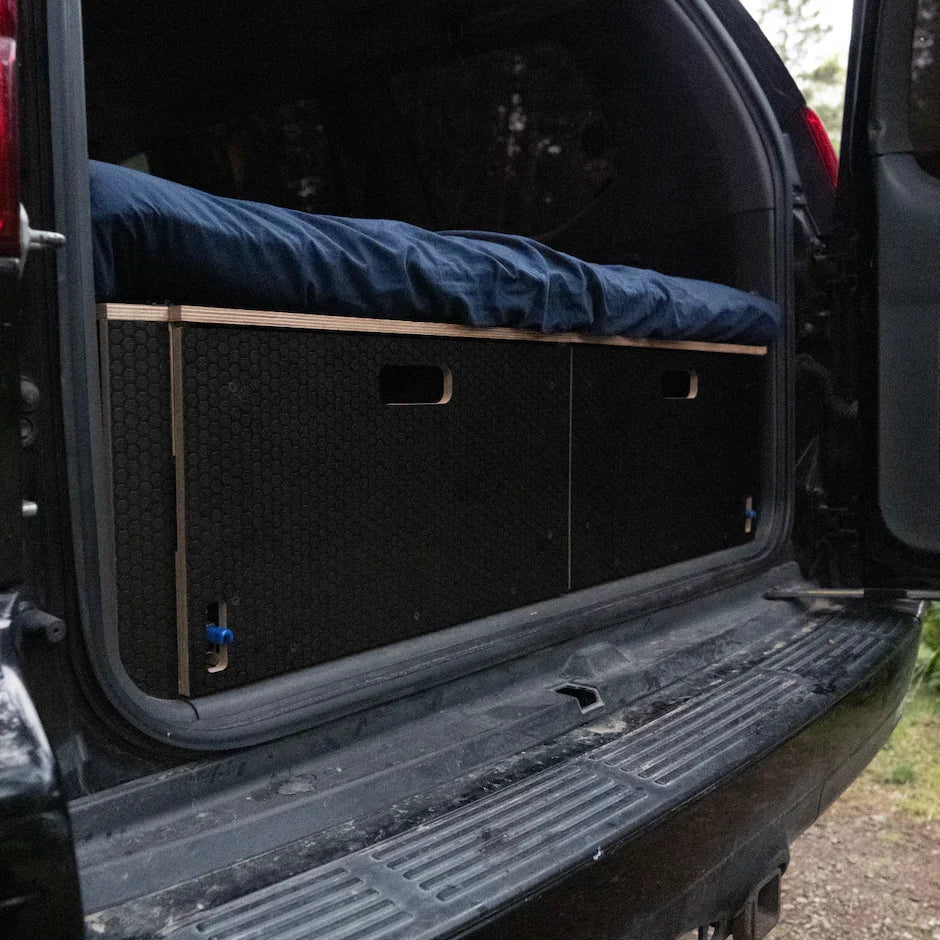 Lexus GX470 03 - 09 Dual Drawer Storage PreCut Kit - 2 options - TEQ Offroad