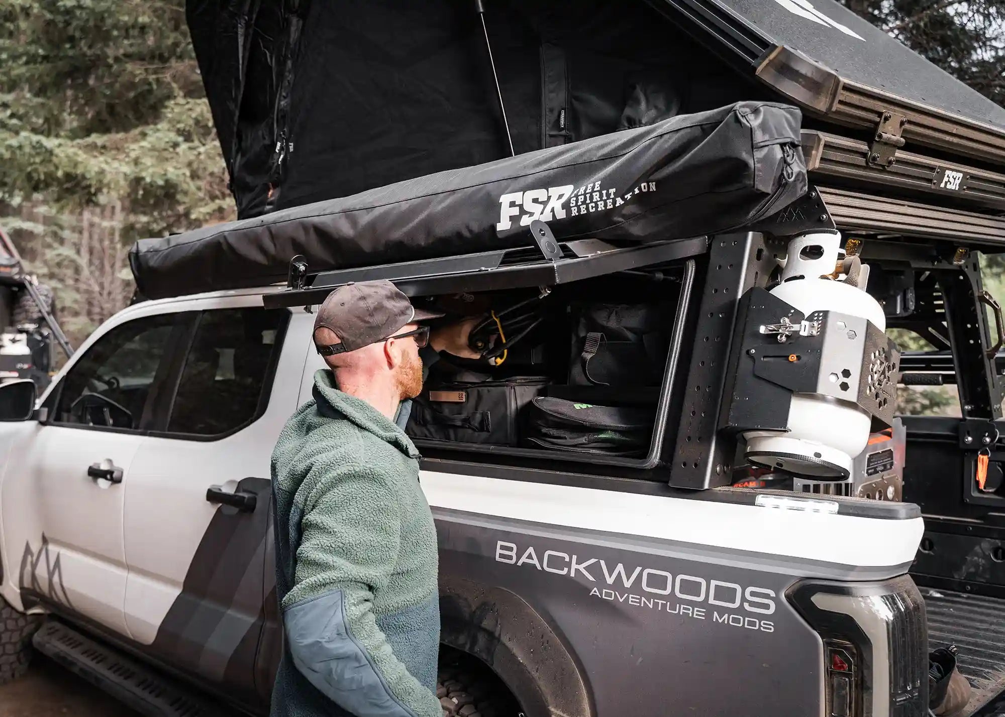 Overland Bed Rack Storage Box - Toyota Tacoma - TEQ Offroad