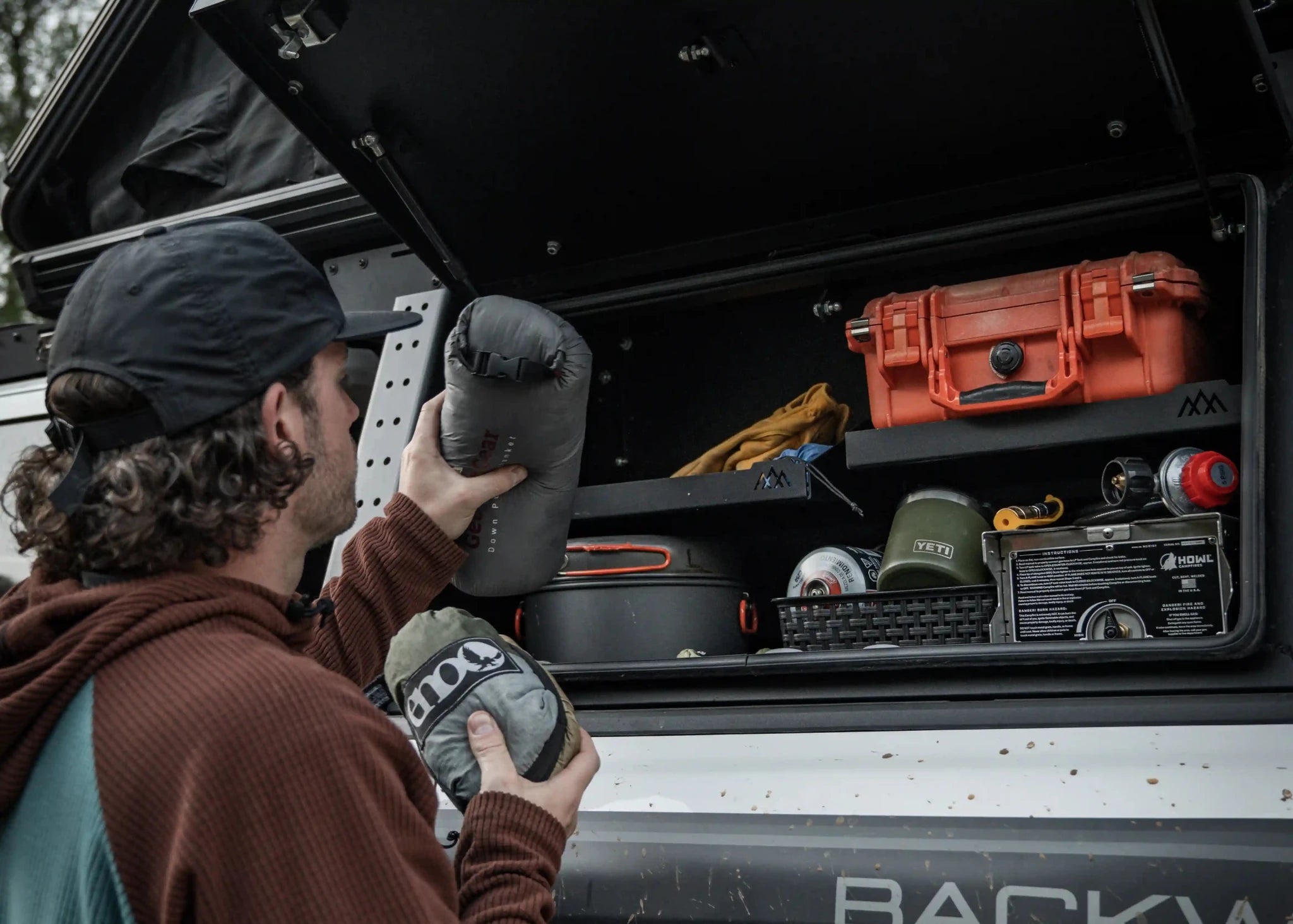 Overland Bed Rack Storage Box - Toyota Tacoma - TEQ Offroad