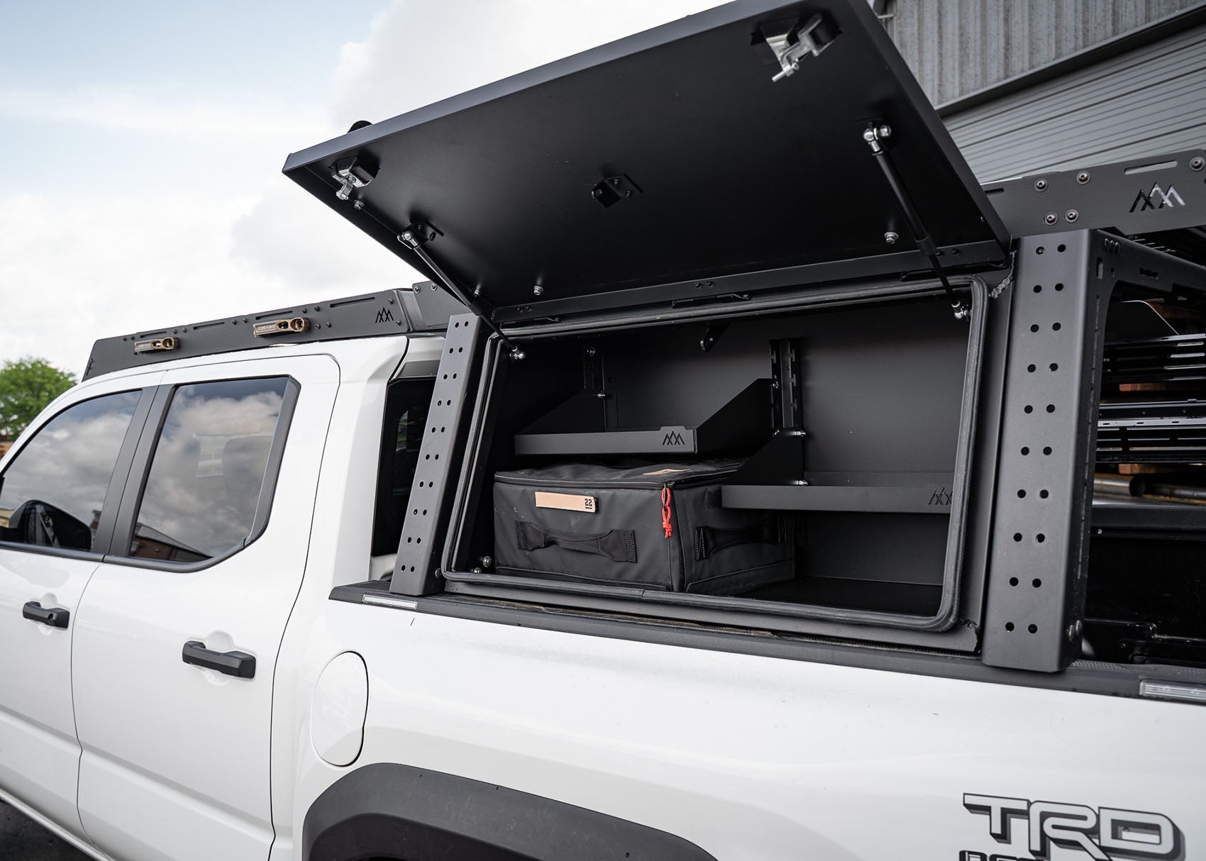 Overland Bed Rack Storage Box - Toyota Tacoma - TEQ Offroad