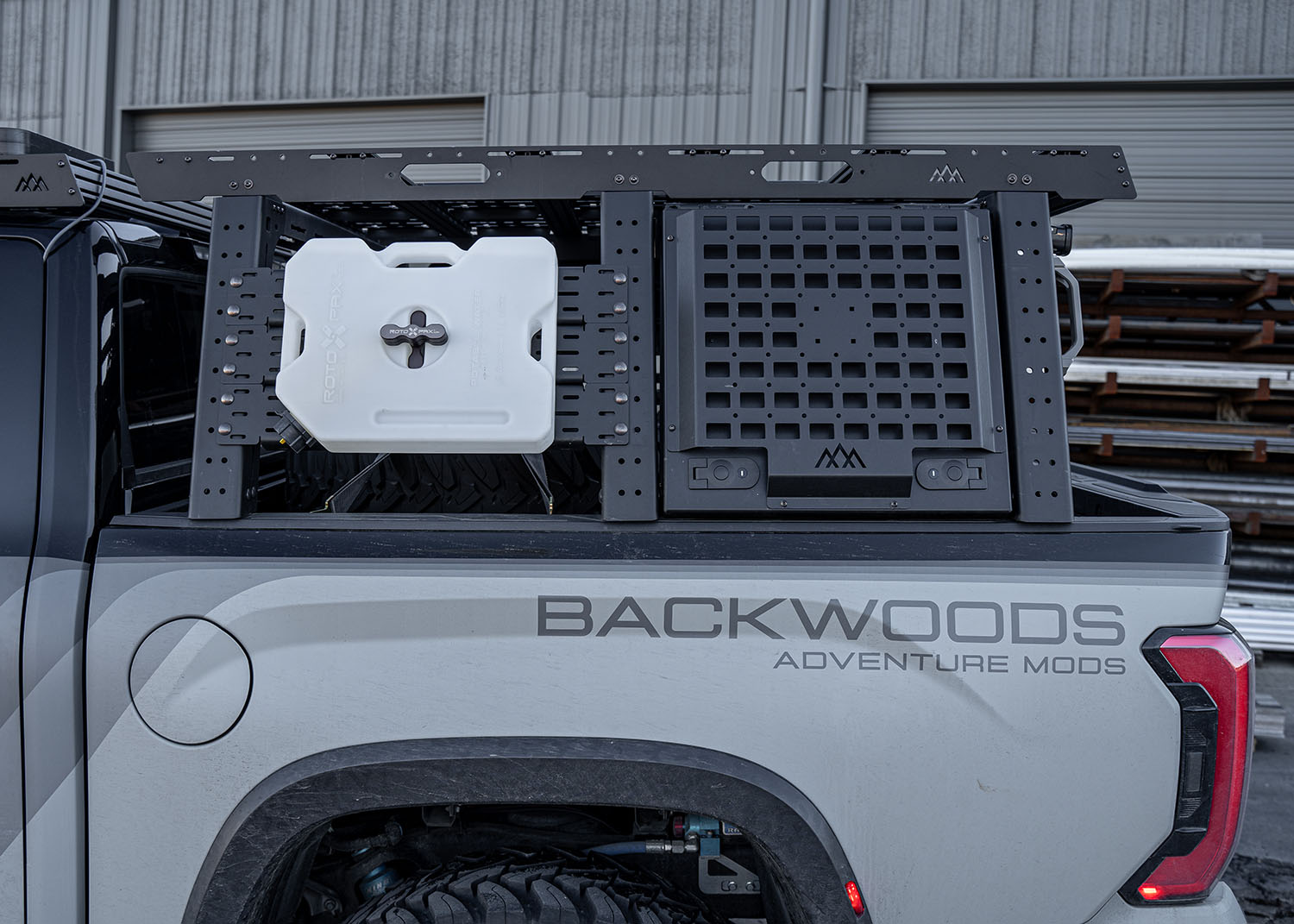Overland Bed Rack Storage Box - Toyota Tundra - TEQ Offroad