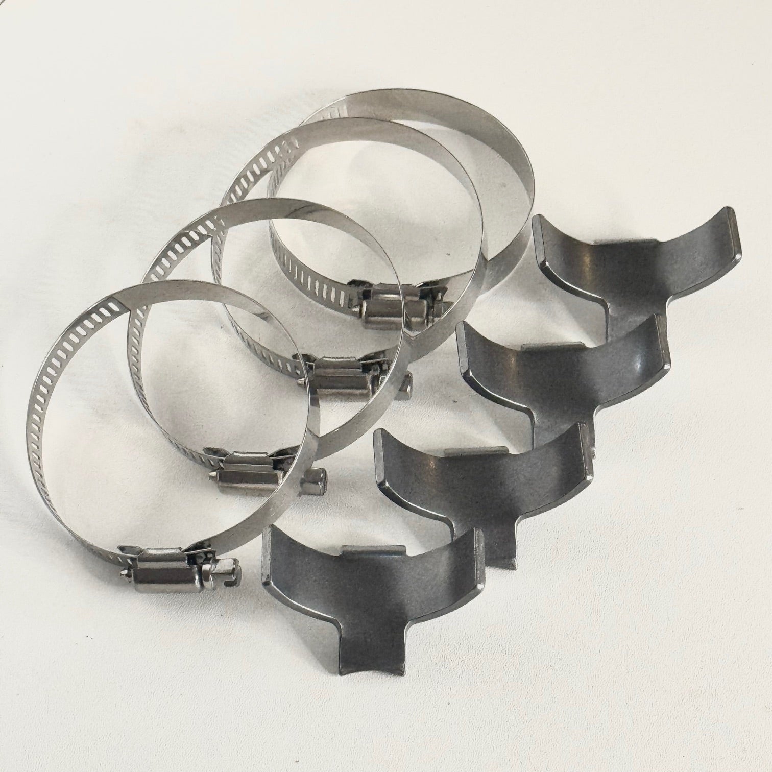Remote Reservoir Shock Mounts - Weld On - TEQ Offroad