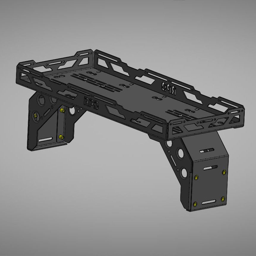 Spare Tire Accessory Tray Rack - TEQ Offroad