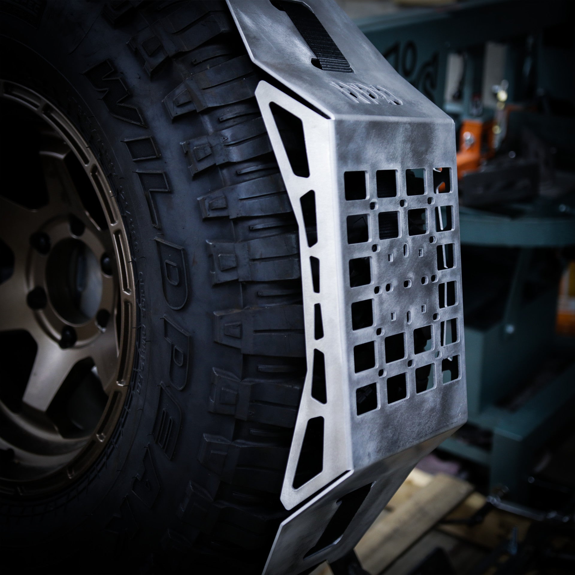 Spare Tire Molle Panel Accessory Mount - TEQ Offroad