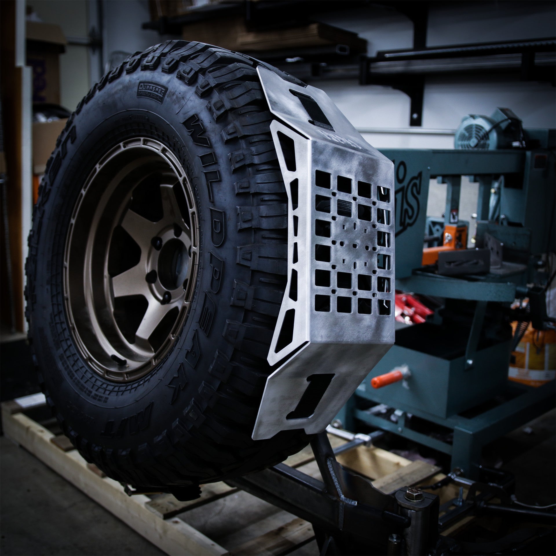Spare Tire Molle Panel Accessory Mount - TEQ Offroad